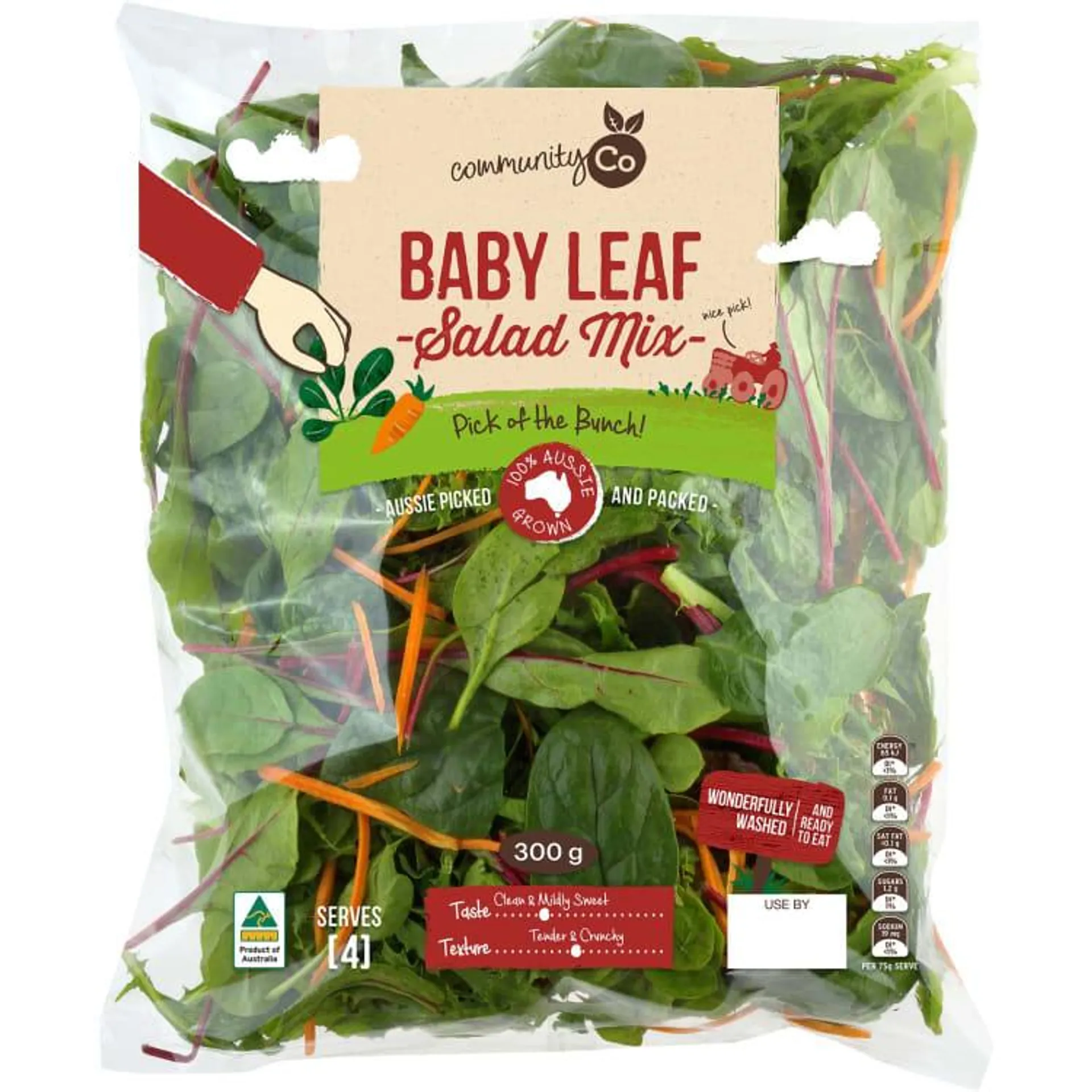 Community Co Baby Leaf Salad Mix