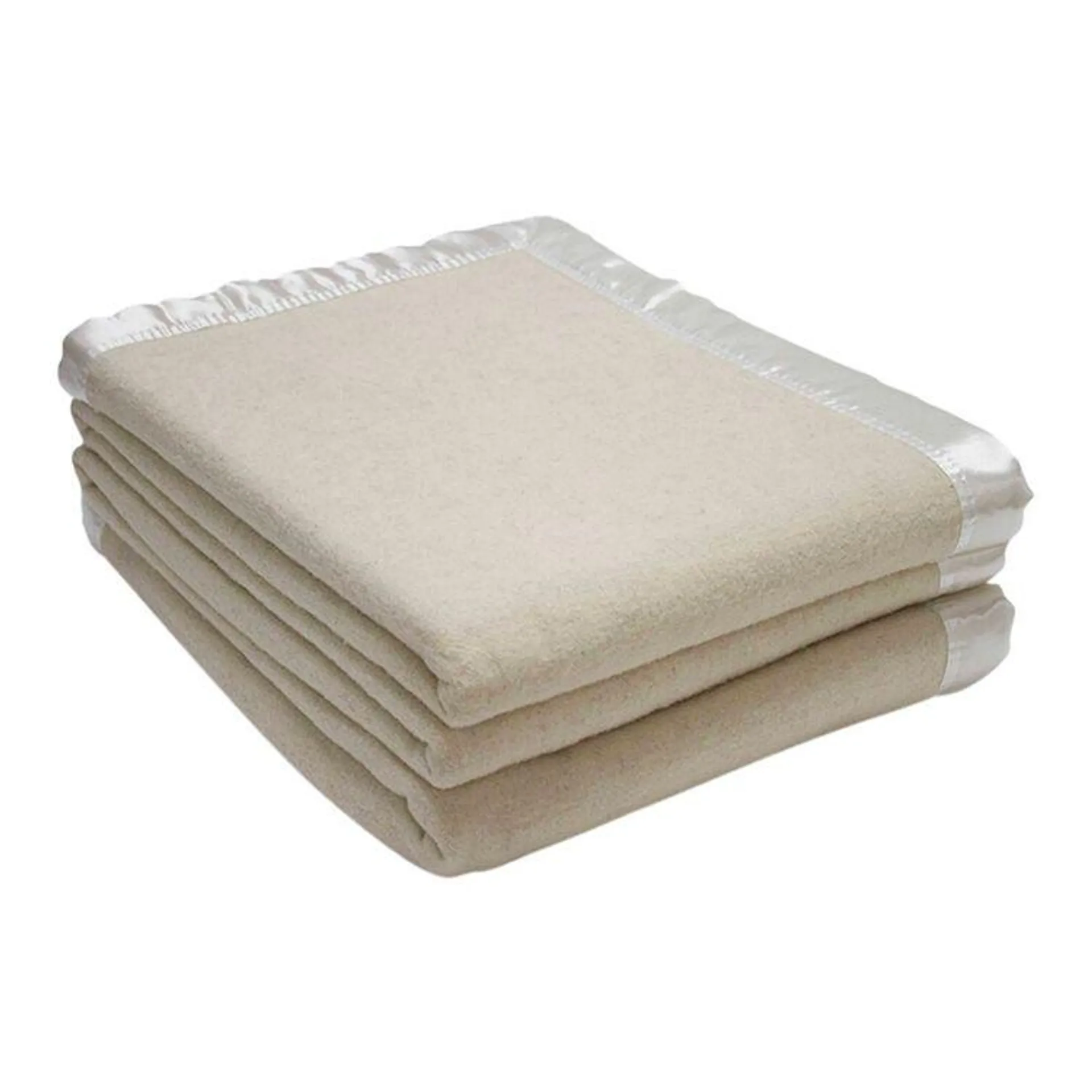 Jason 400 GSM Wool Blanket Natural