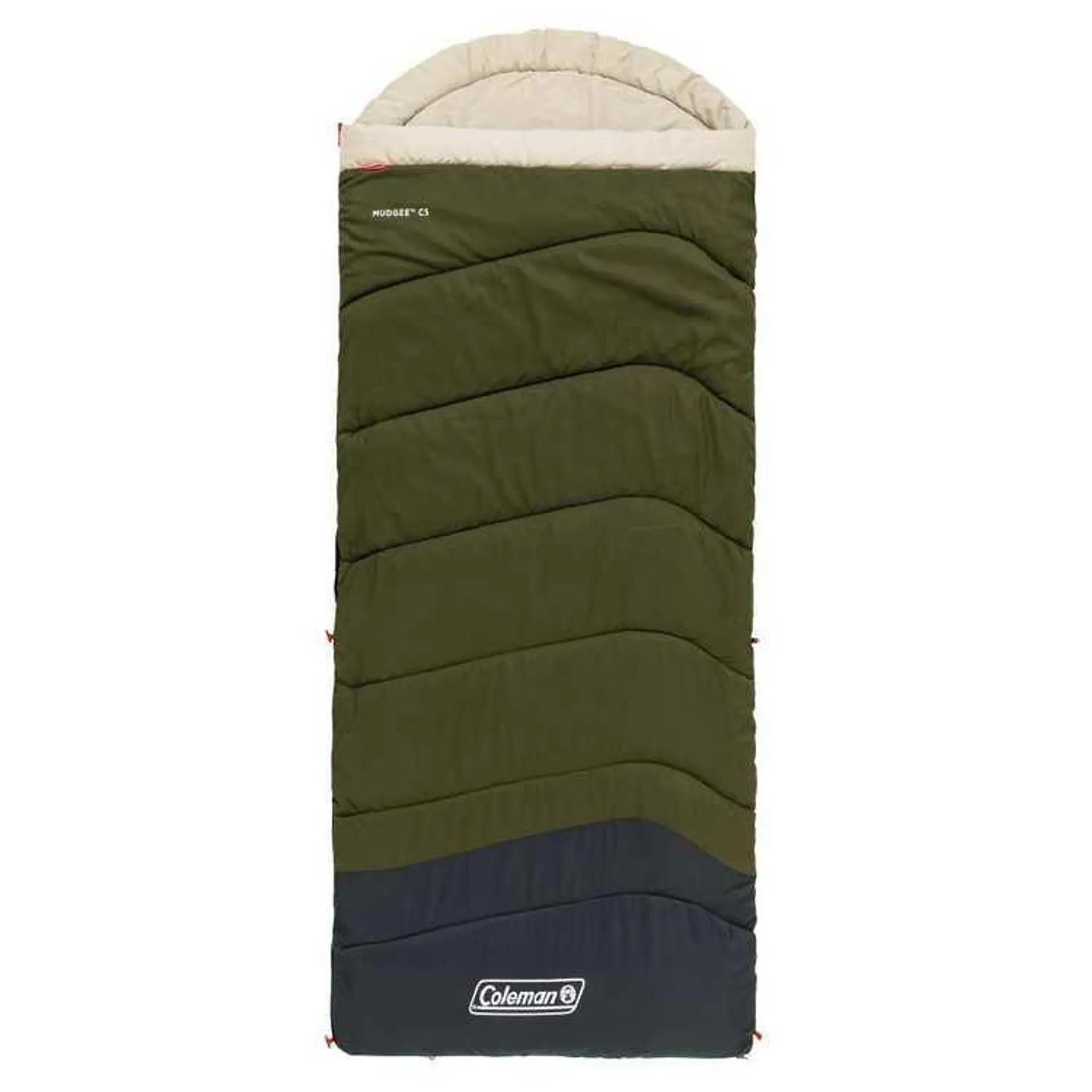 Coleman Mudgee C5° Tall Sleeping Bag Green & Grey