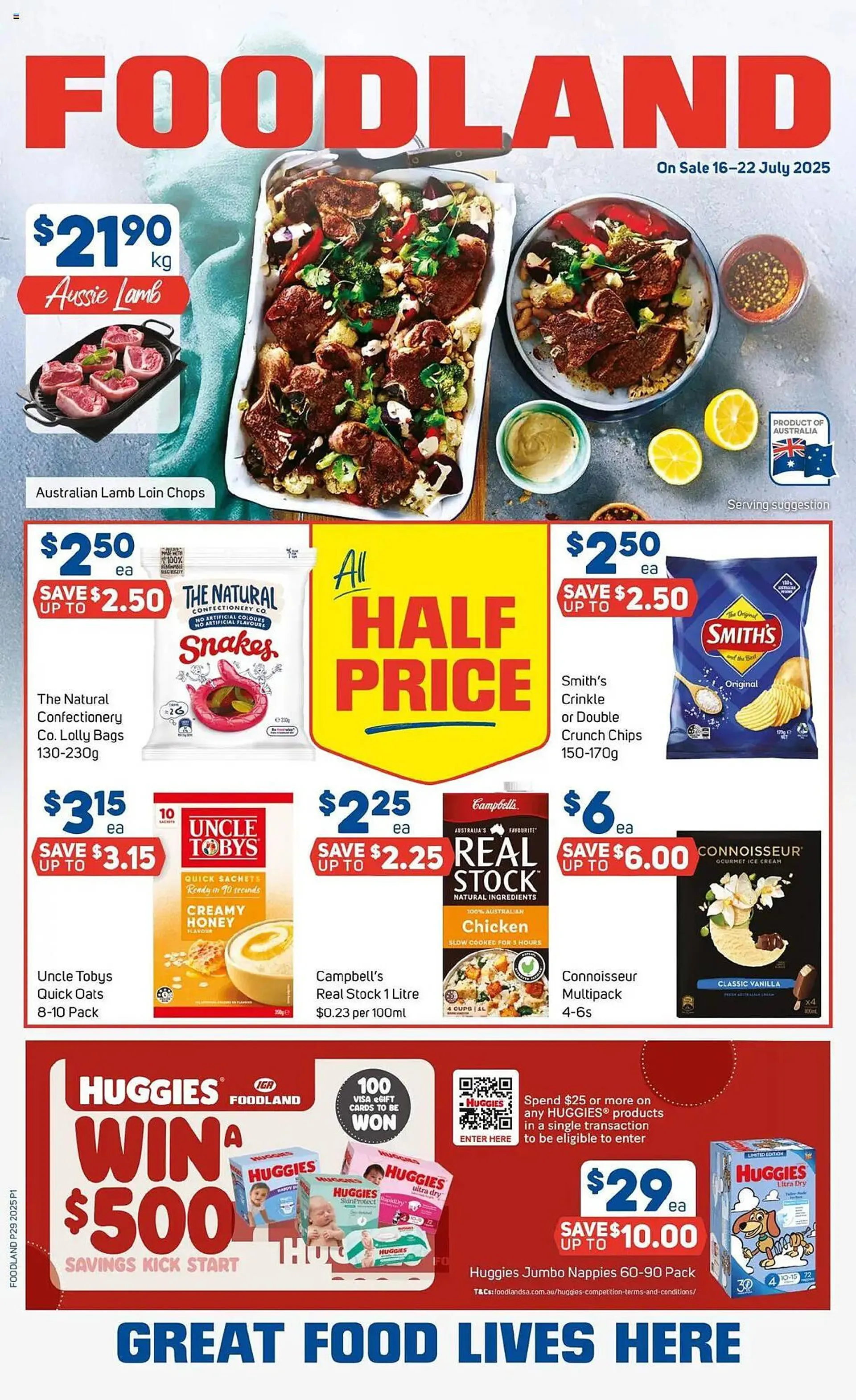 Foodland catalogue - Catalogue valid from 15 July to 22 July 2025 - page 1