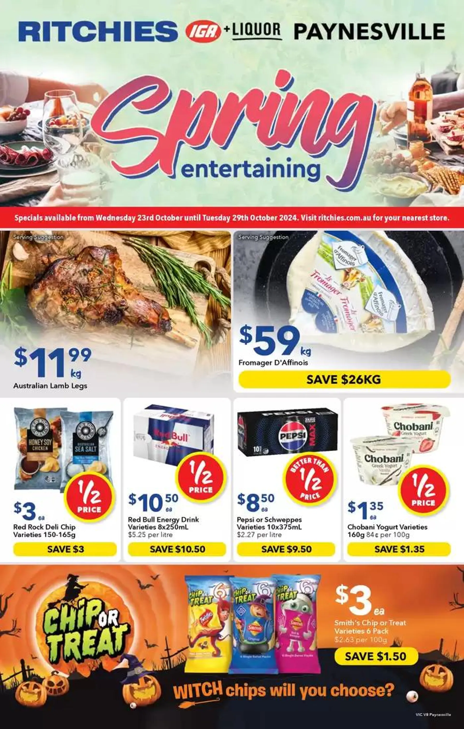 Ritchies 23/10 - Catalogue valid from 23 October to 29 October 2024 - page 1