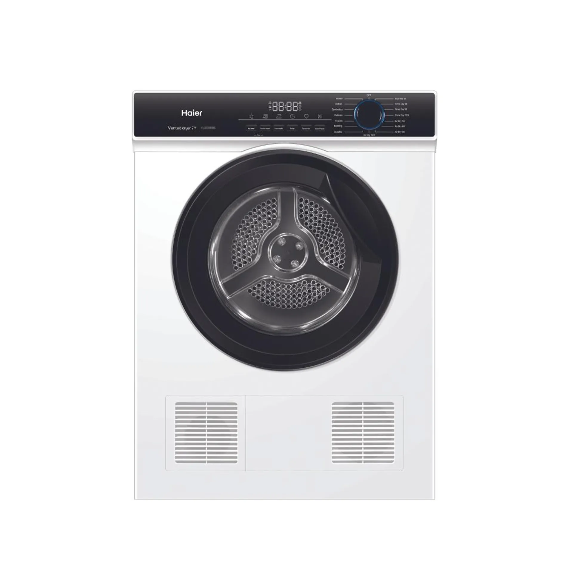 Haier 7kg Sensor Vented Dryer with 15 Dry Cycles