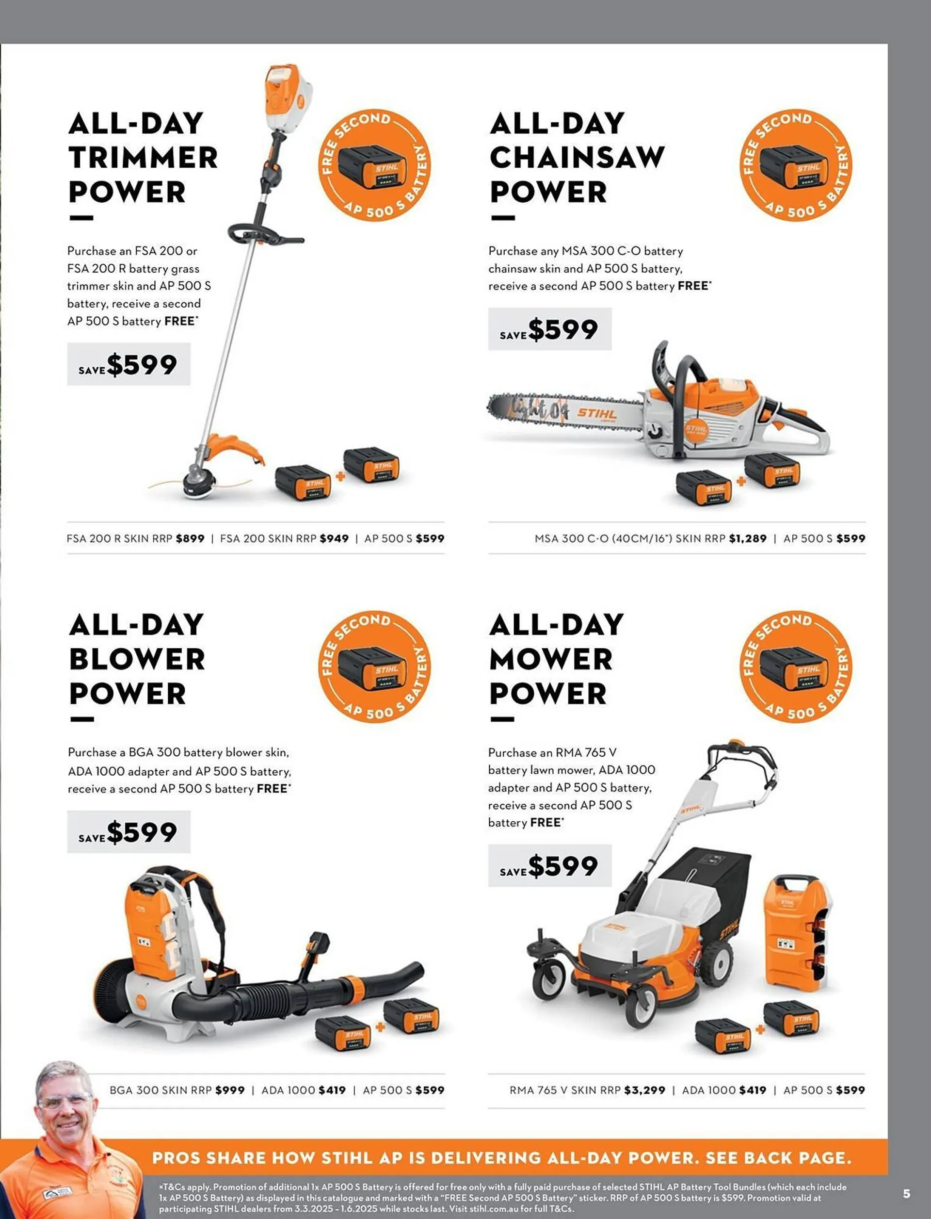 STIHL catalogue - Catalogue valid from 3 March to 1 June 2025 - page 5