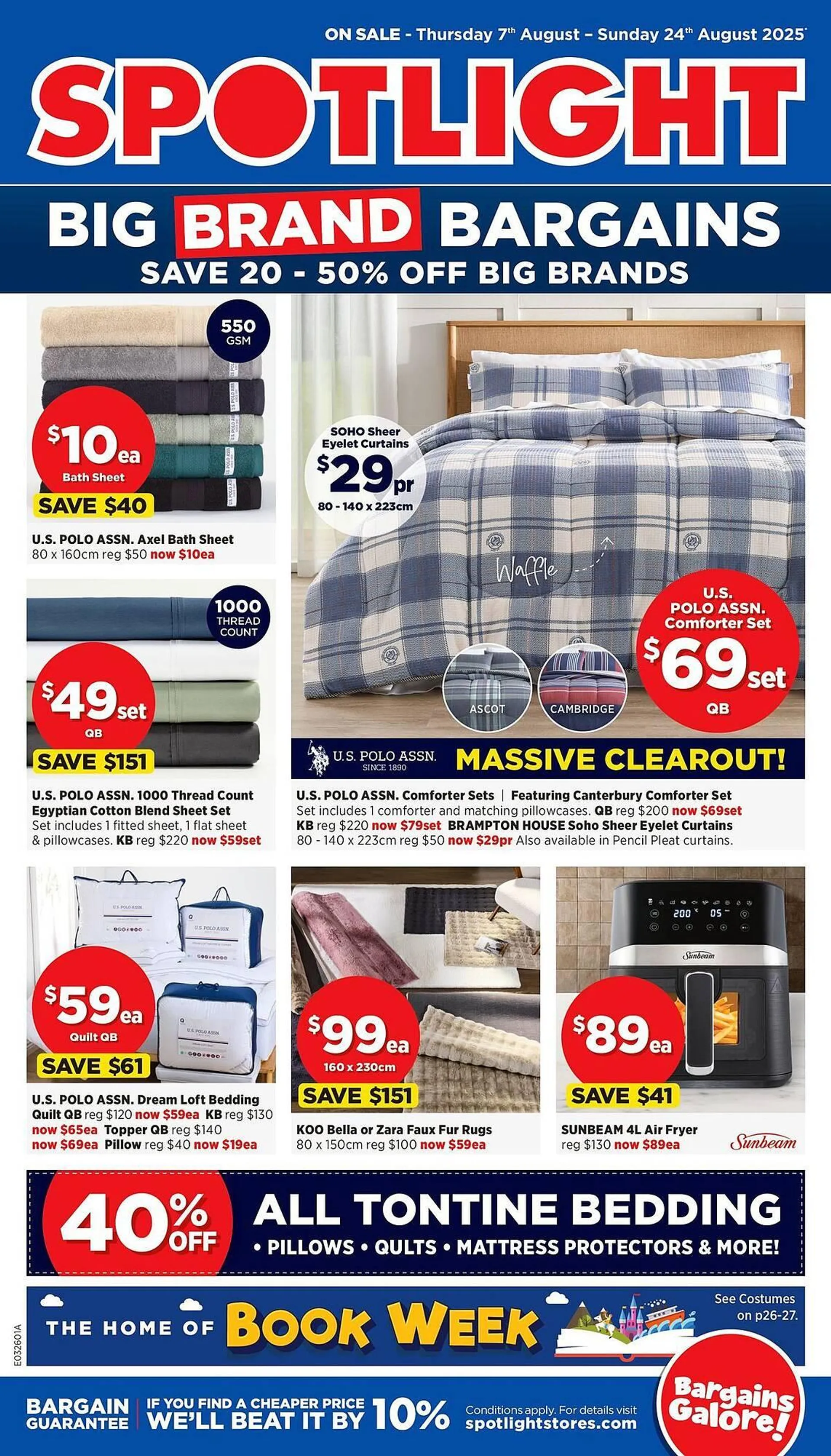 Spotlight catalogue - Catalogue valid from 7 August to 24 August 2025 - page 1