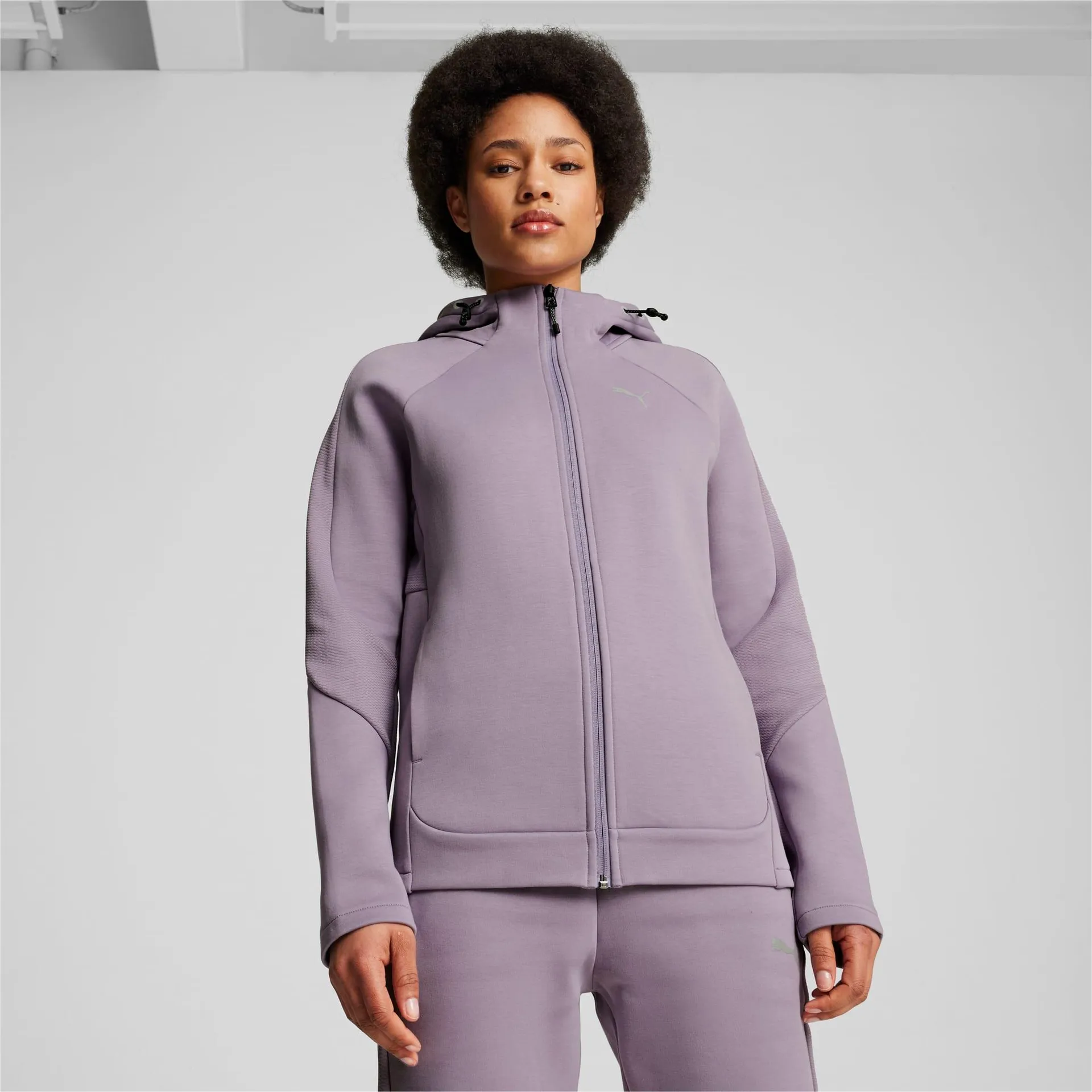 Hoodie entièrement zippé EVOSTRIPE Femme