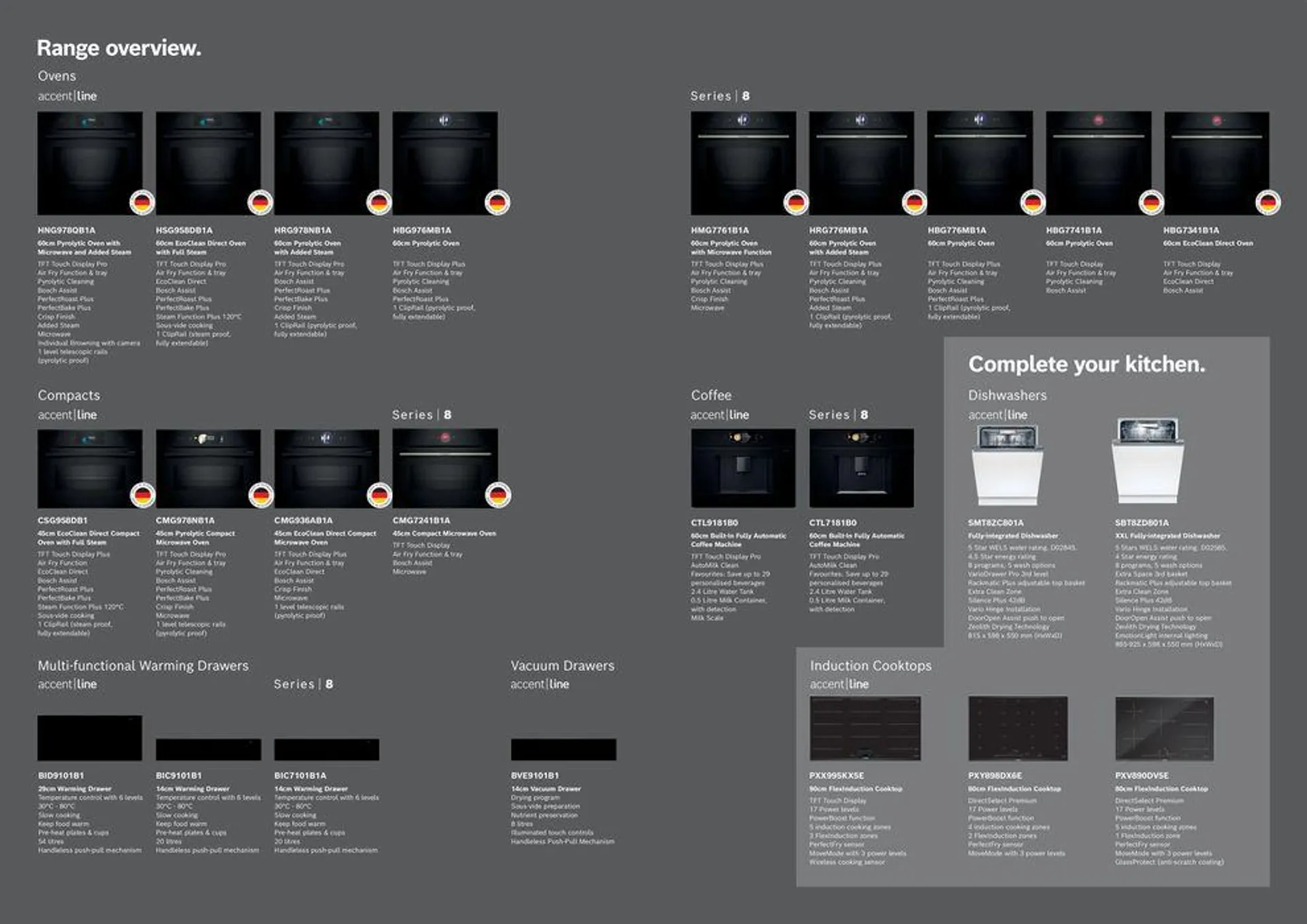 Premium Oven Range - Catalogue valid from 1 December to 31 August 2024 - page 6