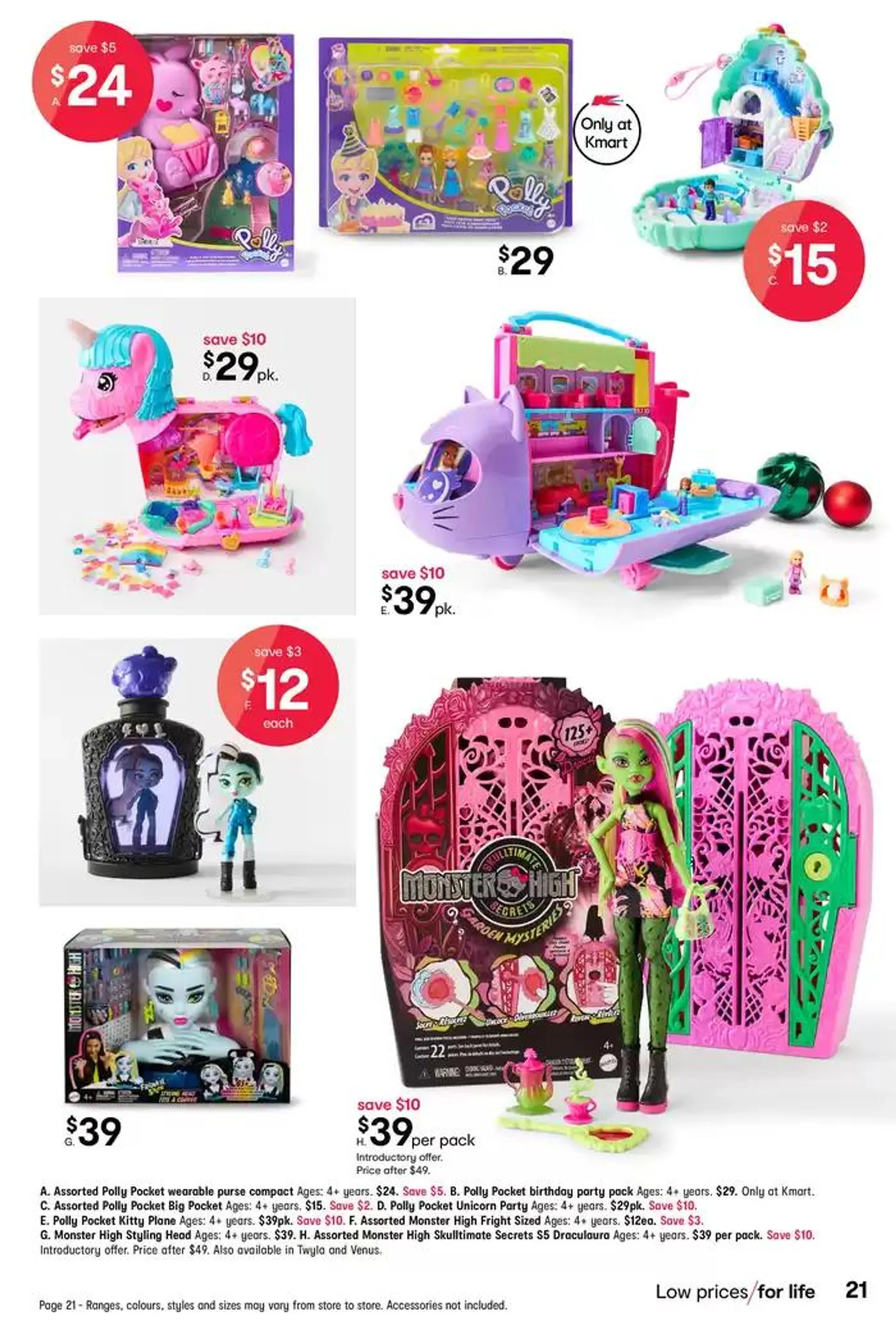 XMAS TOYS - Low prices for life - Catalogue valid from 24 October to 13 November 2024 - page 21