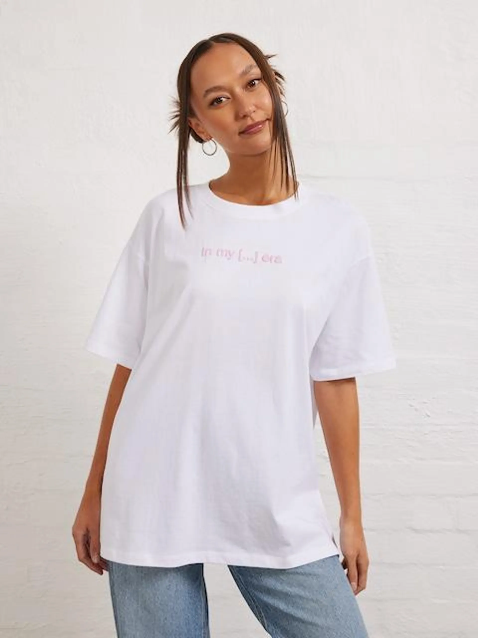 In My Slogan Oversized Tee