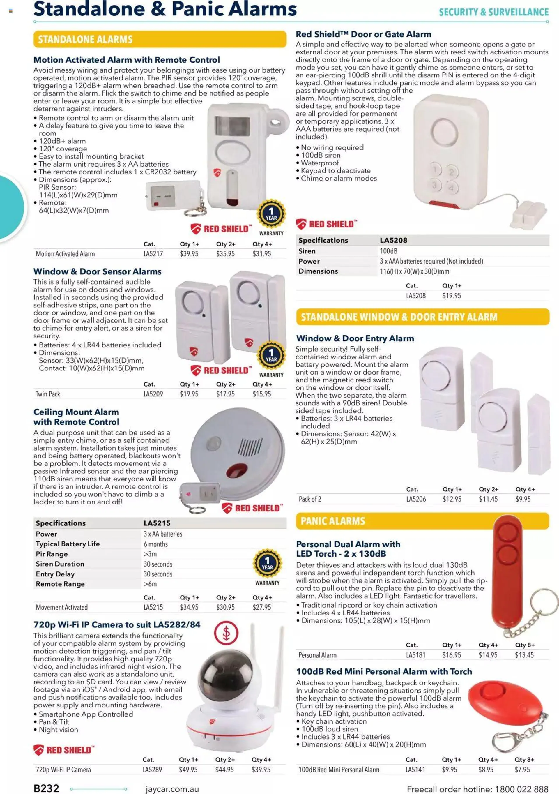 Jaycar Annual Engineering & Scientific Catalogue - Catalogue valid from 27 October to 31 December 2024 - page 232