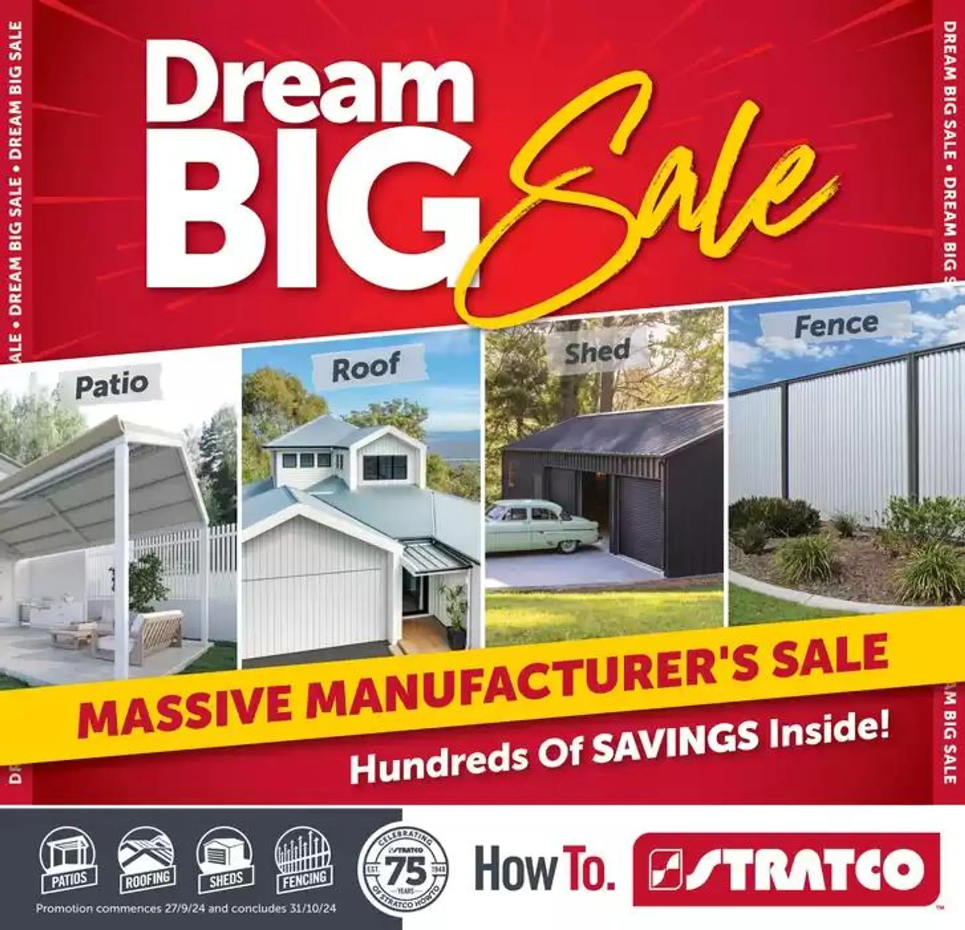 Dream Big Sale - Catalogue valid from 27 September to 31 October 2024 - page 1