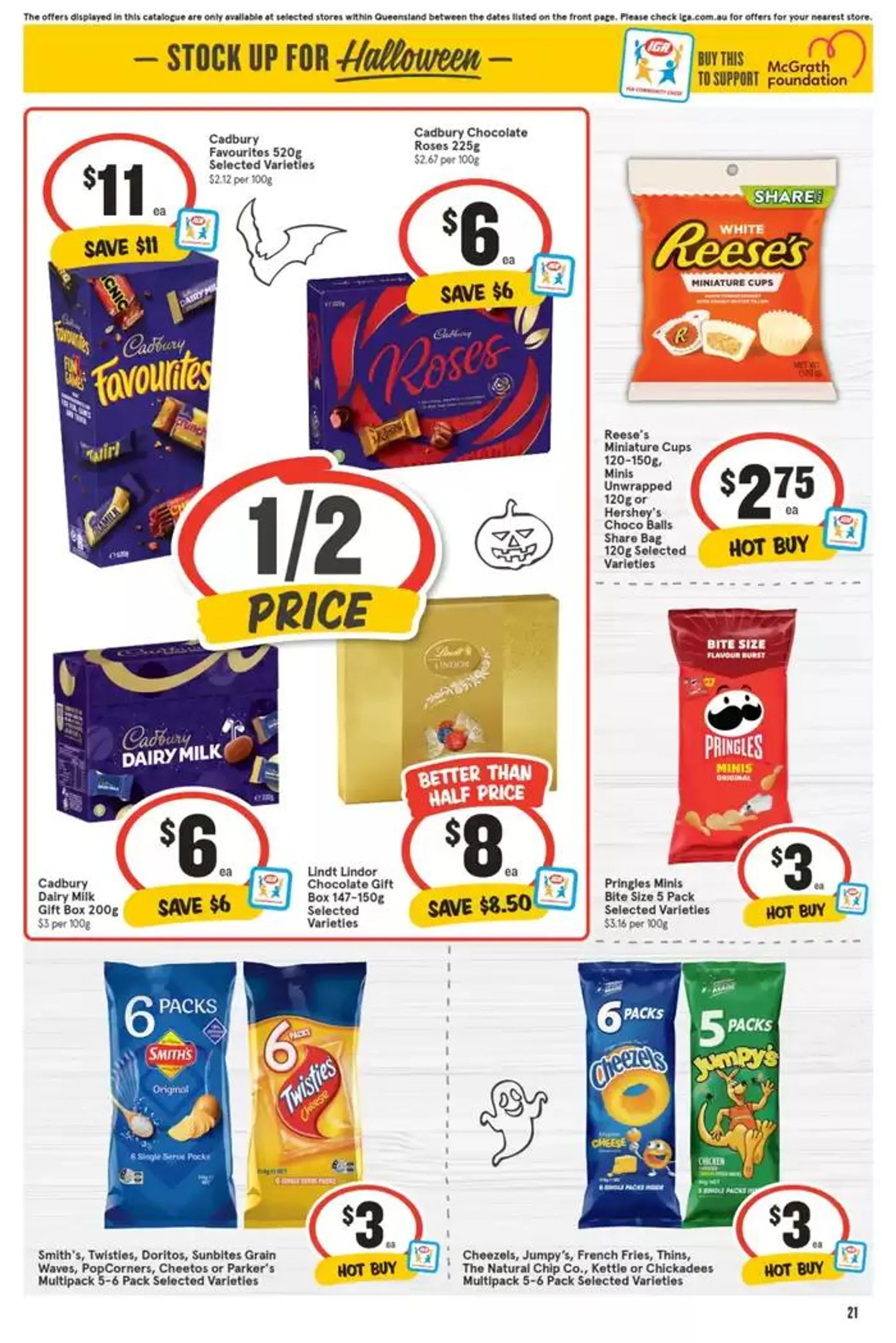 IGA - 1/2 Price - 23/10 - Catalogue valid from 23 October to 29 October 2024 - page 21