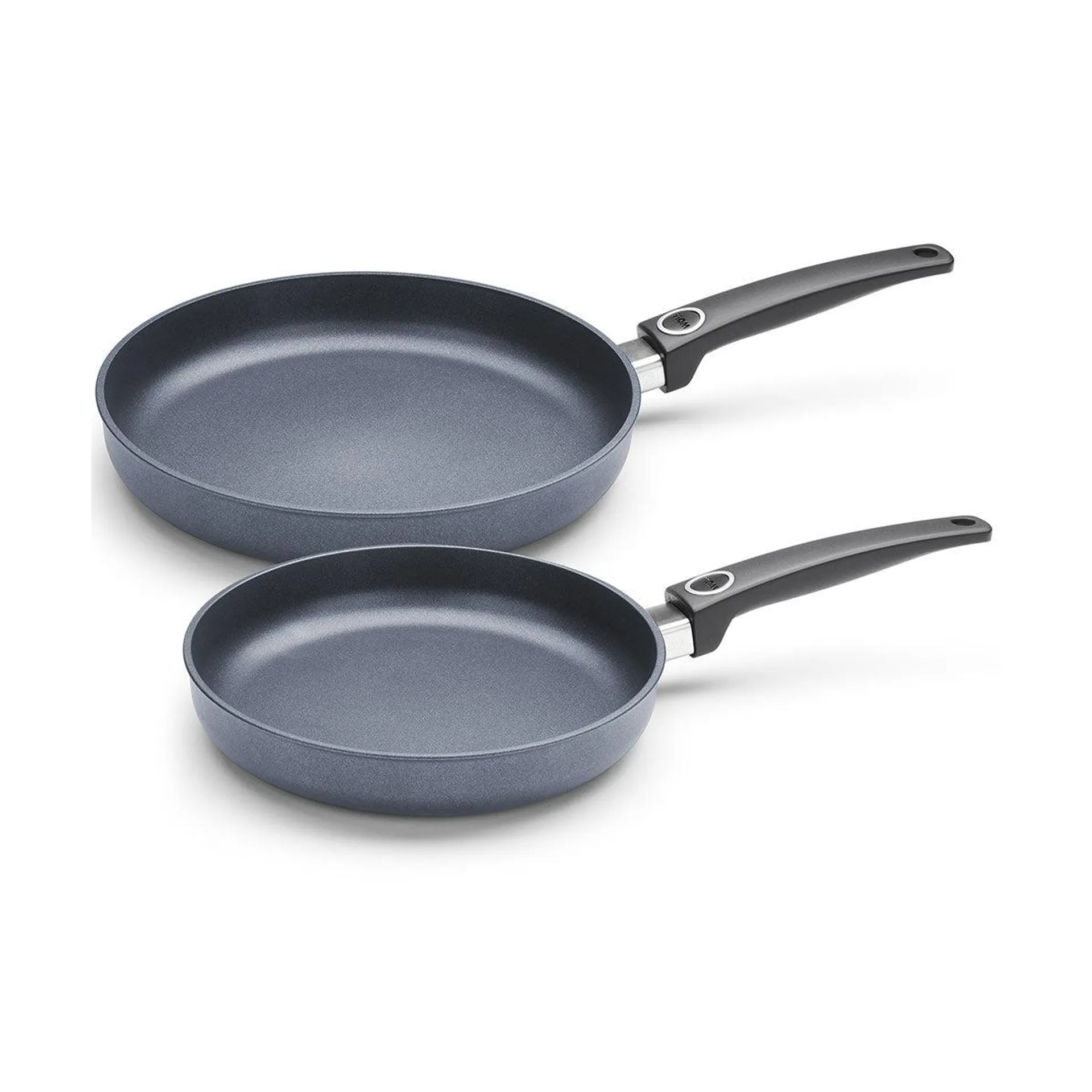 Woll Diamond Lite Induction Twin Frypan Set 24cm & 28cm (fixed handles)