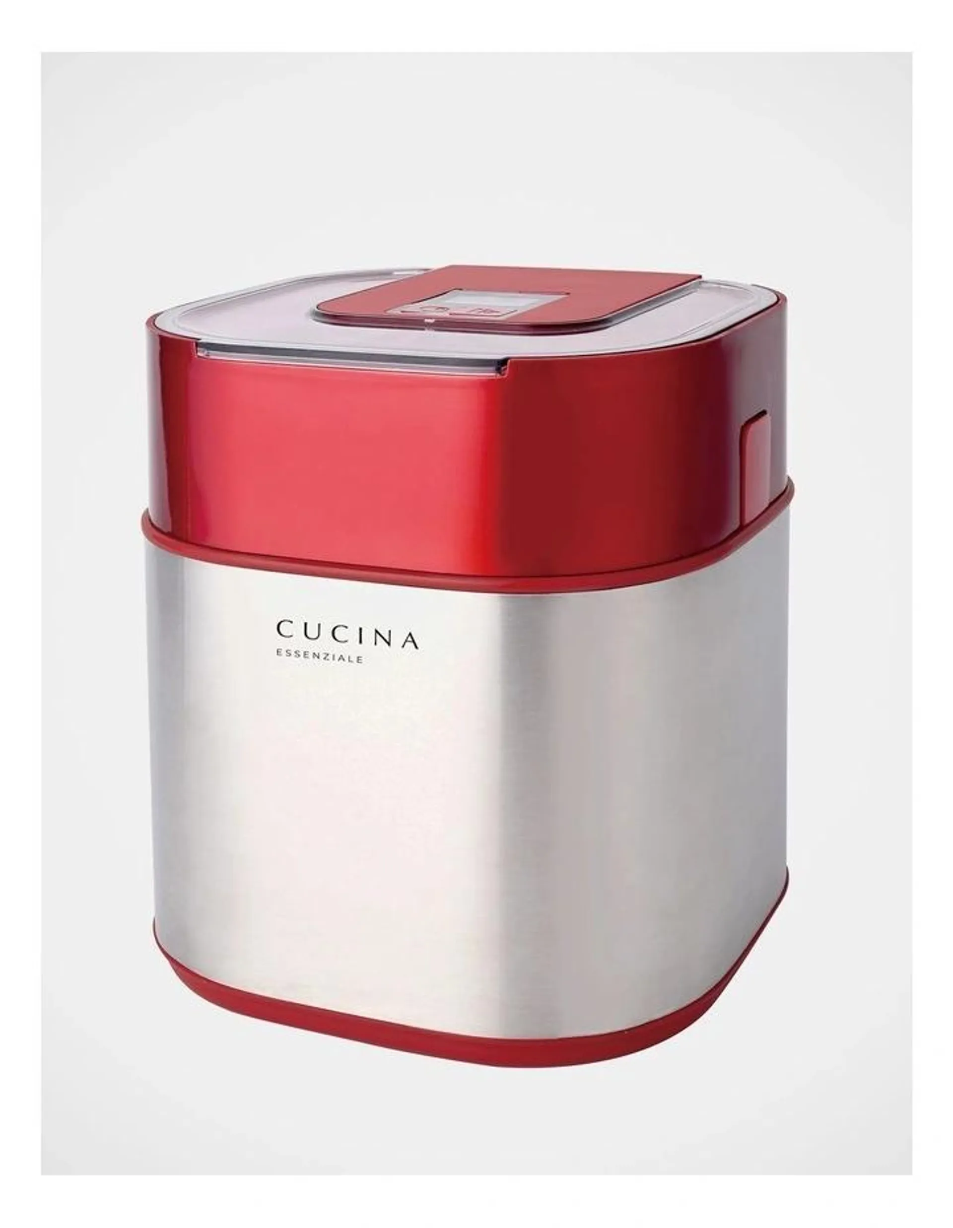 Digital Ice Cream Maker 1.5L in Metallic Red CICM905R