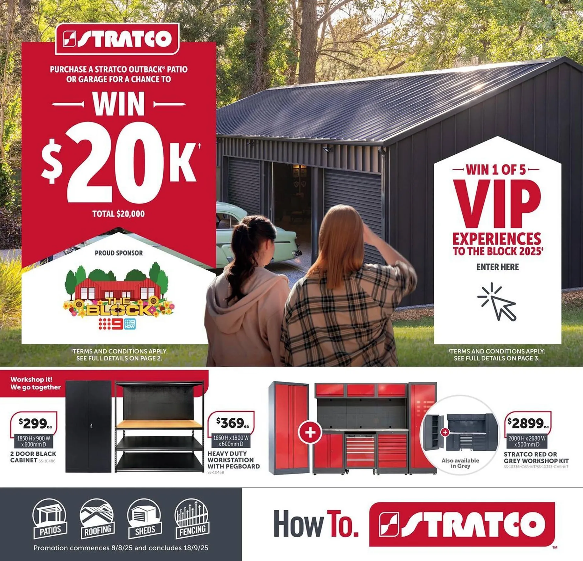 Stratco catalogue - Catalogue valid from 8 August to 18 September 2025 - page 1