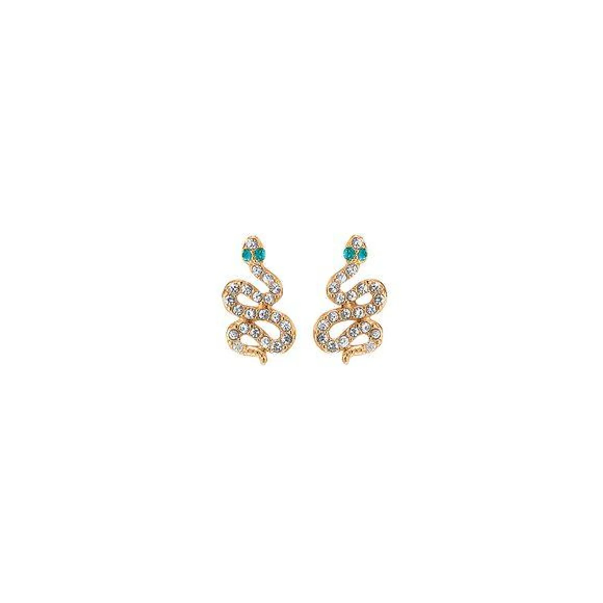 Serpent Pave Earrings