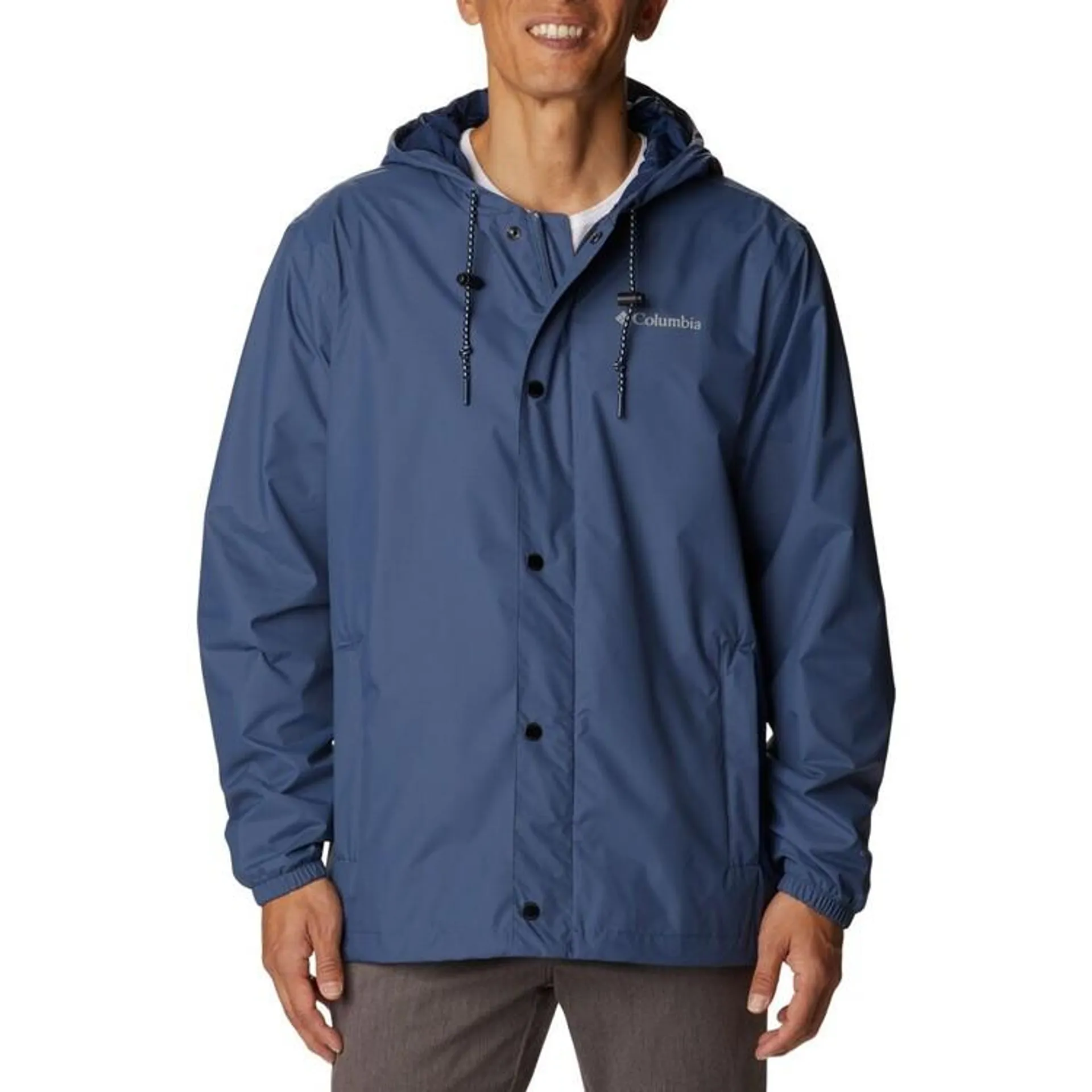 Columbia Men's Cedar Cliff™ Rain Jacket Dark Mountain