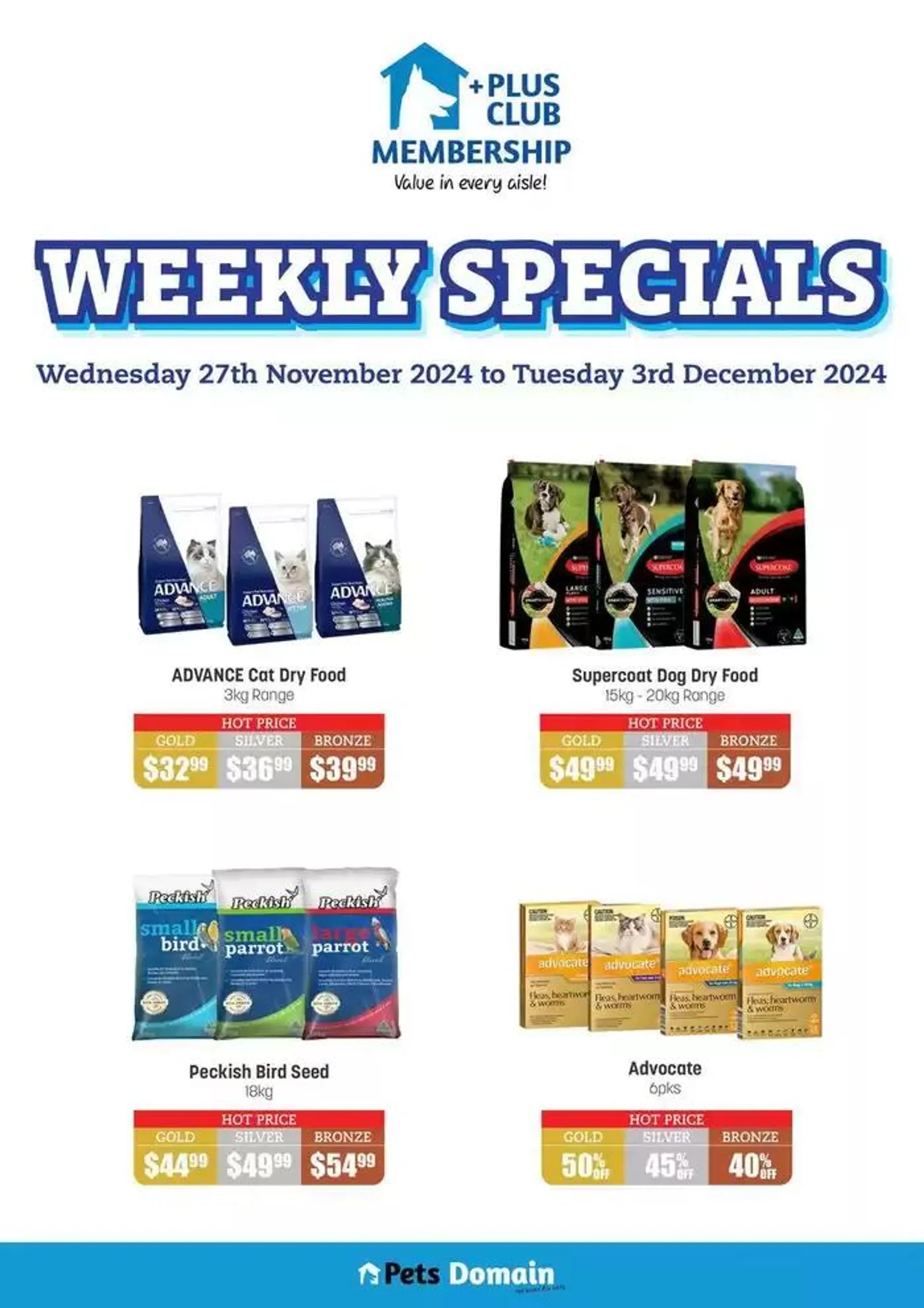 Weekly Specials - 1