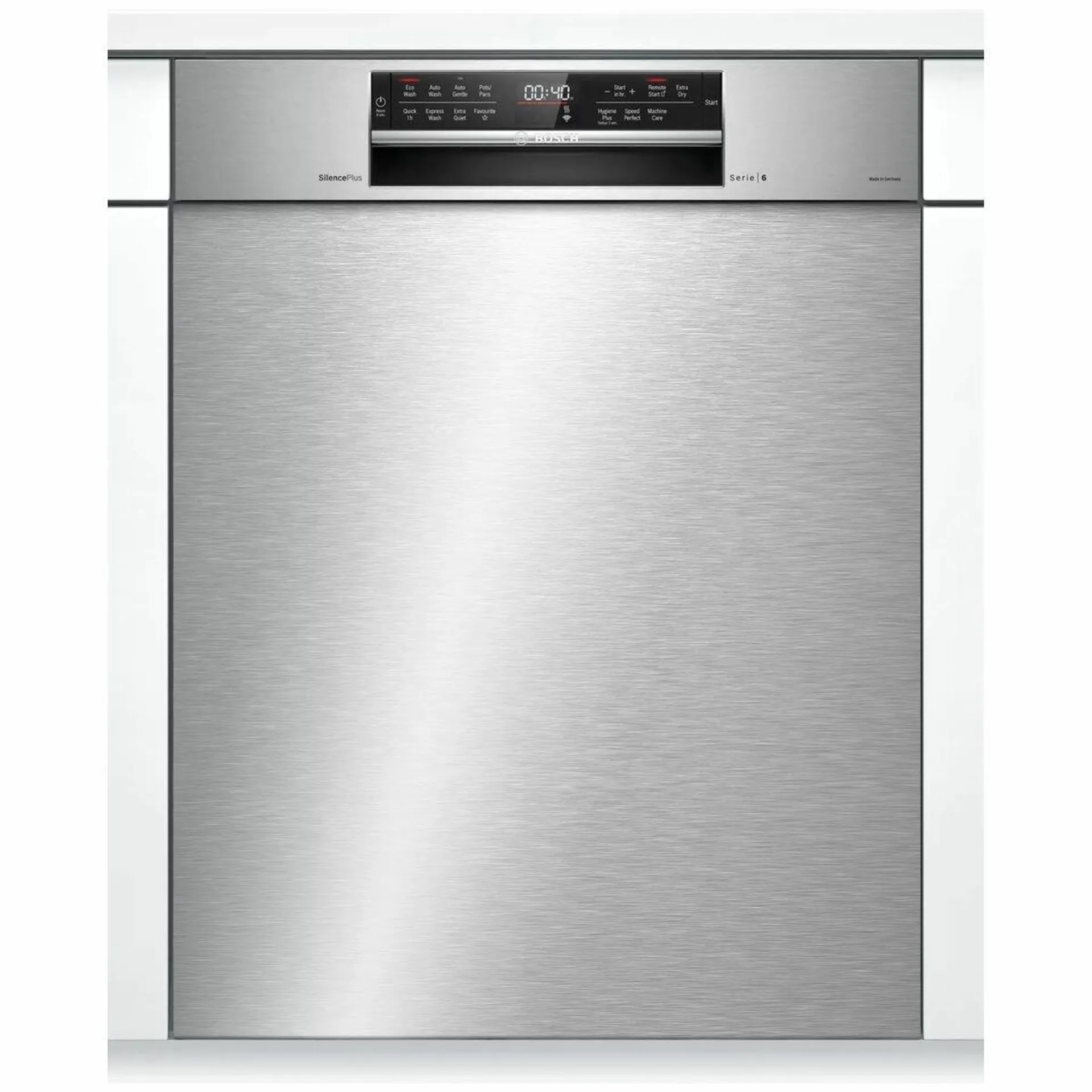 Bosch 60cm Series 6 Built Under Stainless Steel Dishwasher SMU6HCS01A