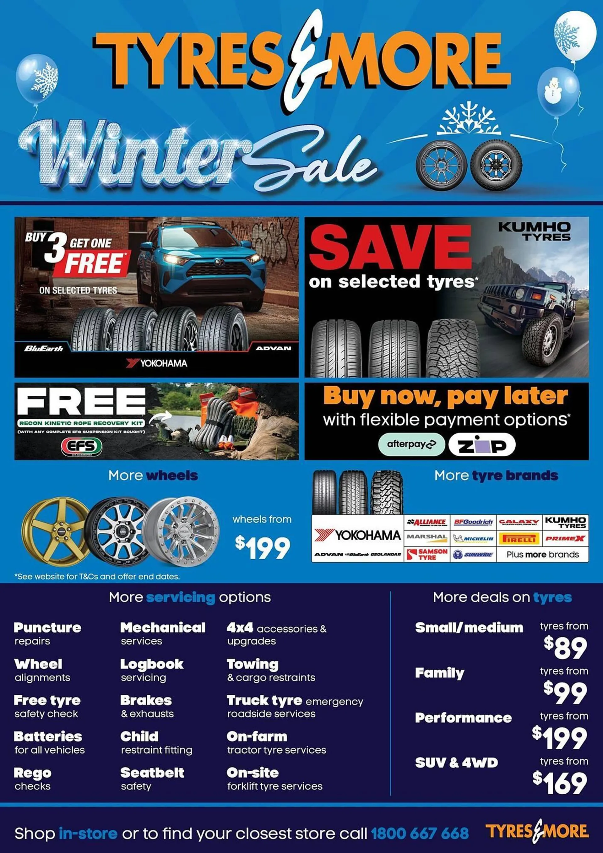 Tyres & More catalogue - Catalogue valid from 1 August to 31 August 2025 - page 1