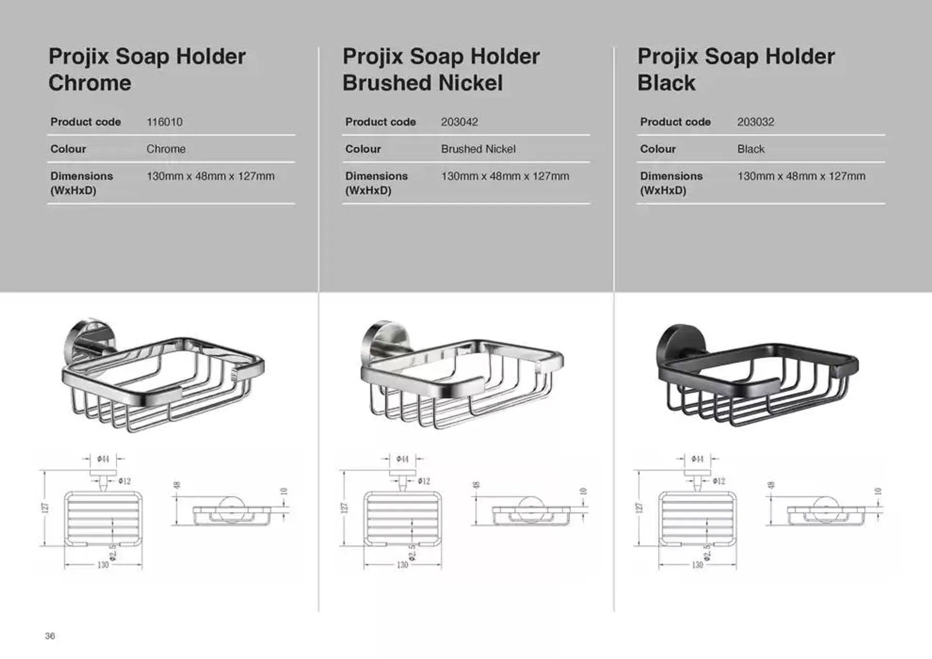 Raymor Brochure Accessories 2025 - Catalogue valid from 24 December to 31 January 2025 - page 36