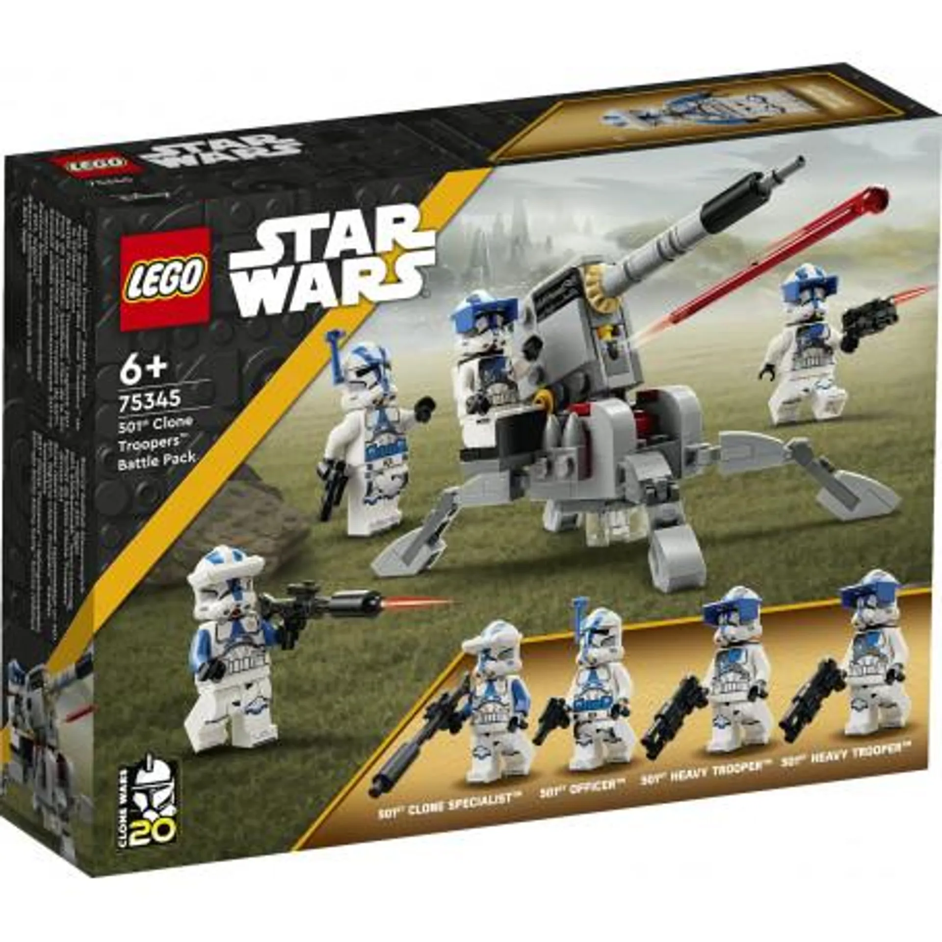 LEGO Star Wars 501st Clone Troopers Battle Pack 75345