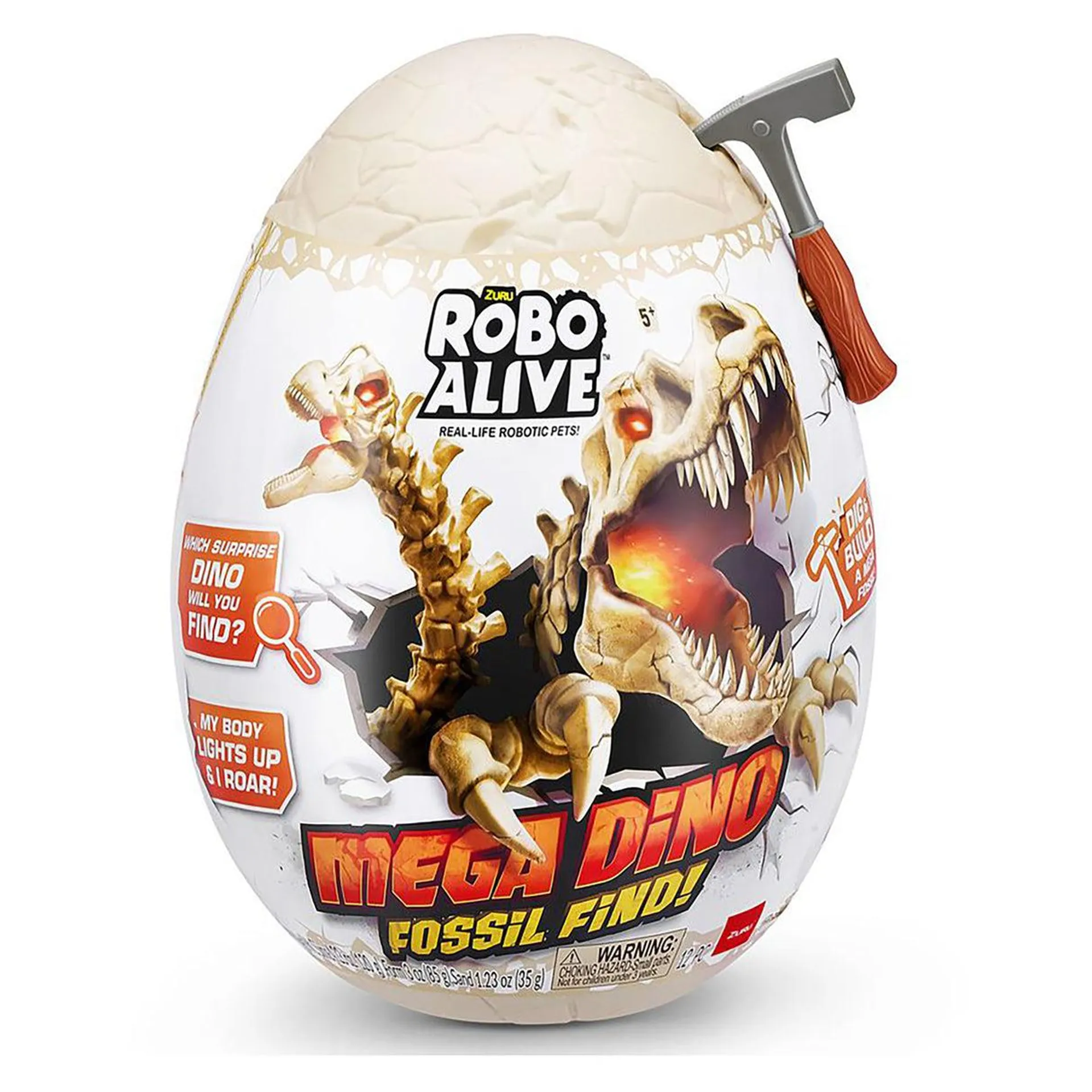 Robo Alive Mega Dino Fossil Surprise Egg