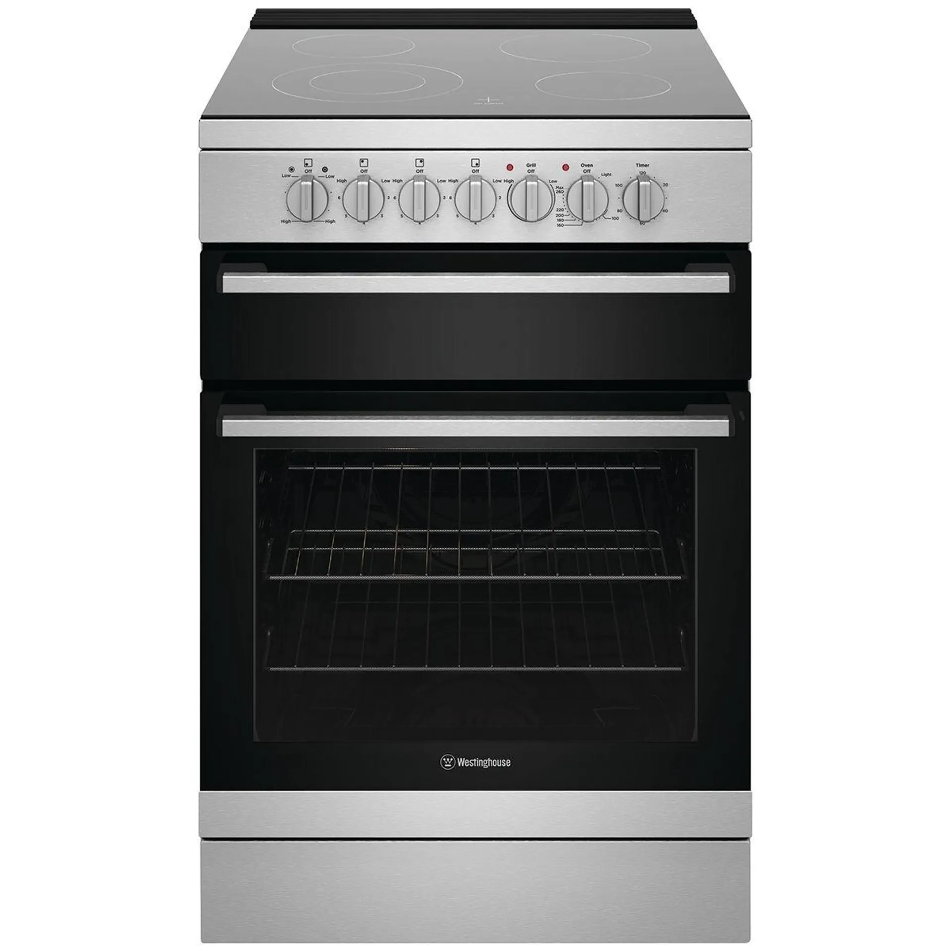 Westinghouse 60cm Electric Freestanding Oven - Stainless Steel WFE642SCB