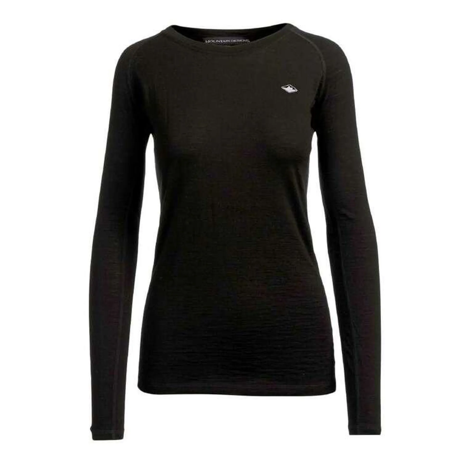 Women's Merino Long Sleeve Top Black 14