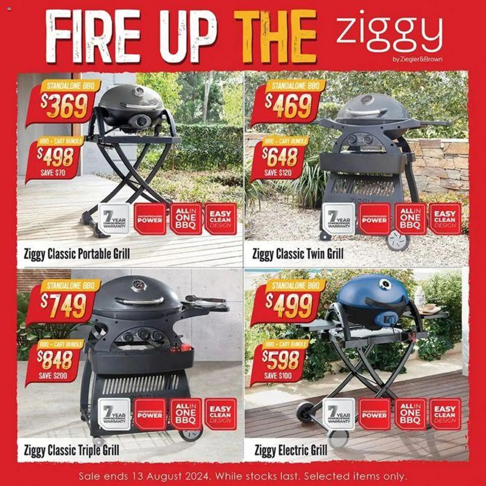 BBQ Legends Sale - Catalogue valid from 31 July to 13 August 2024 - page 3