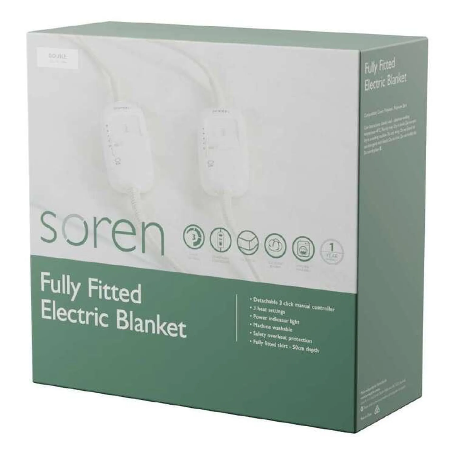 Soren Polyester Electric Blanket