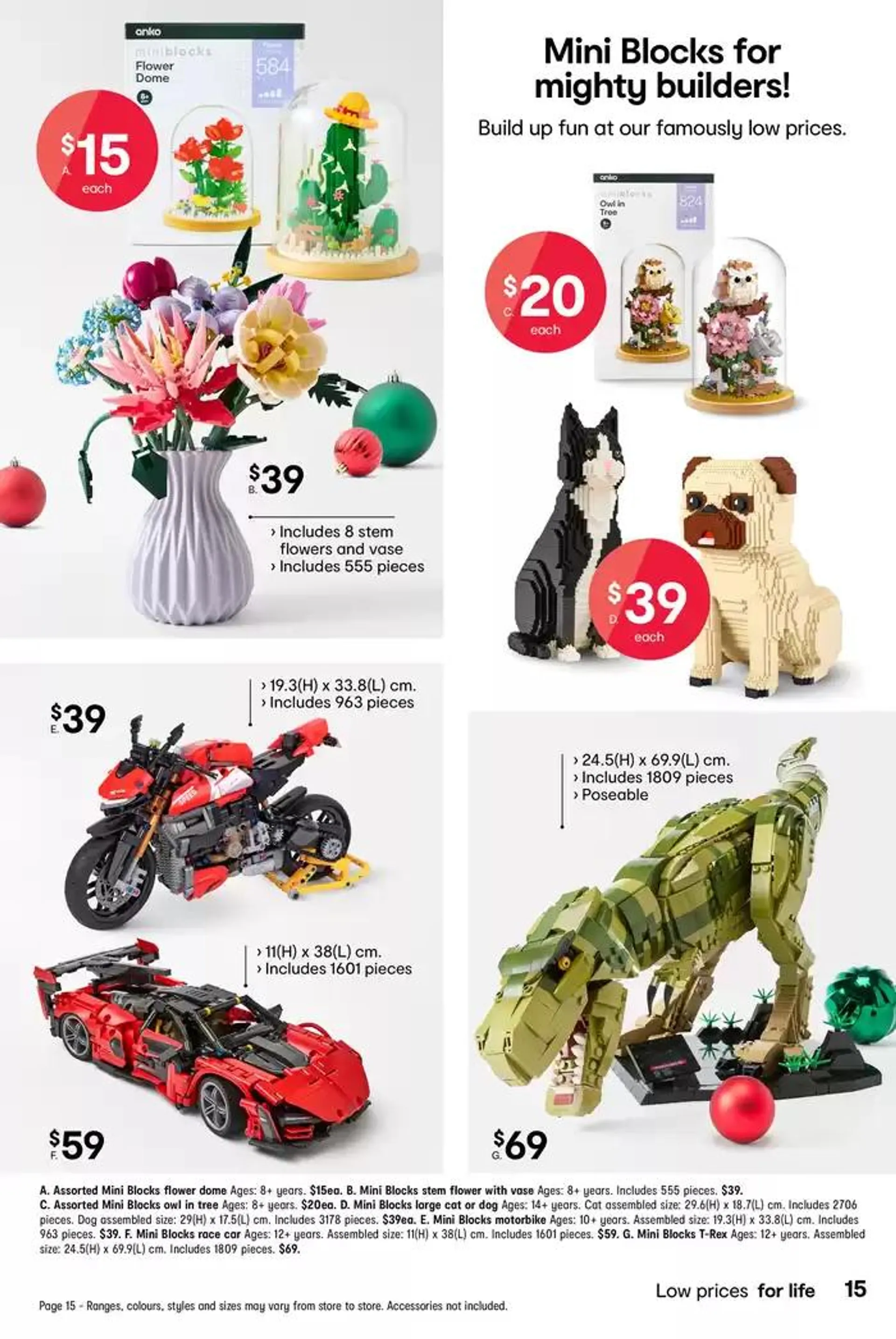 XMAS TOYS - Low prices for life - Catalogue valid from 24 October to 13 November 2024 - page 15