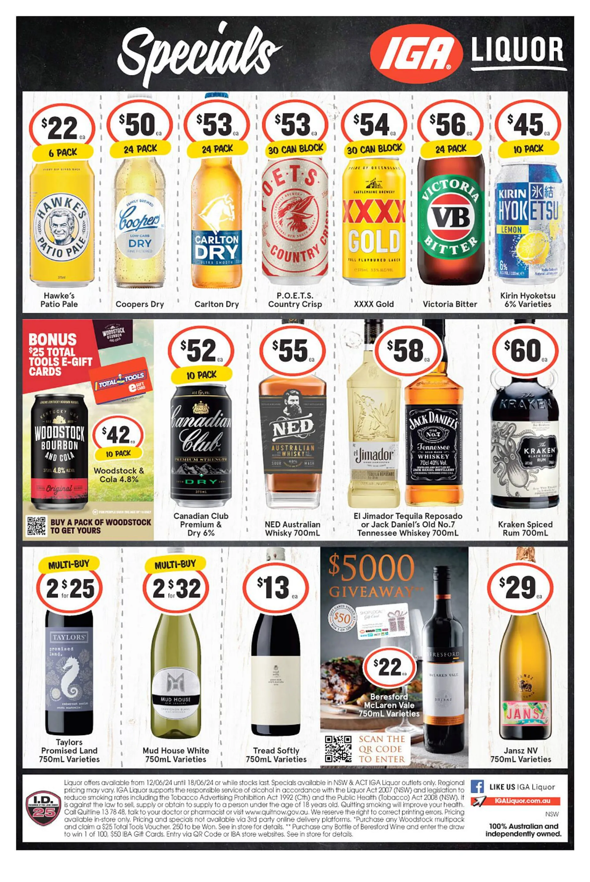 IGA Liquor catalogue - 1