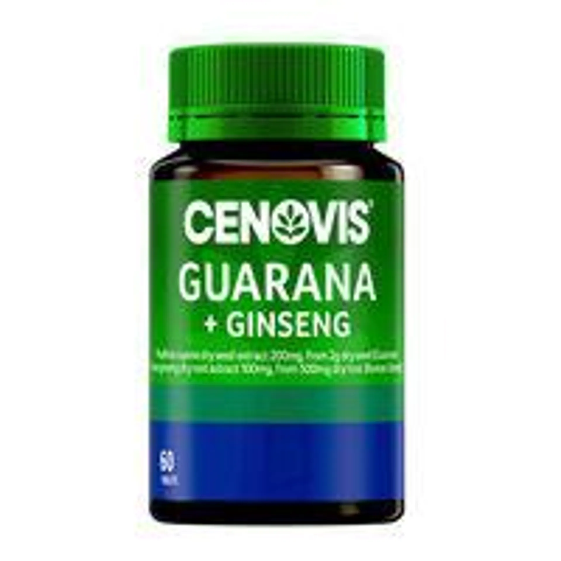 Cenovis Guarana + Ginseng Tablets 60