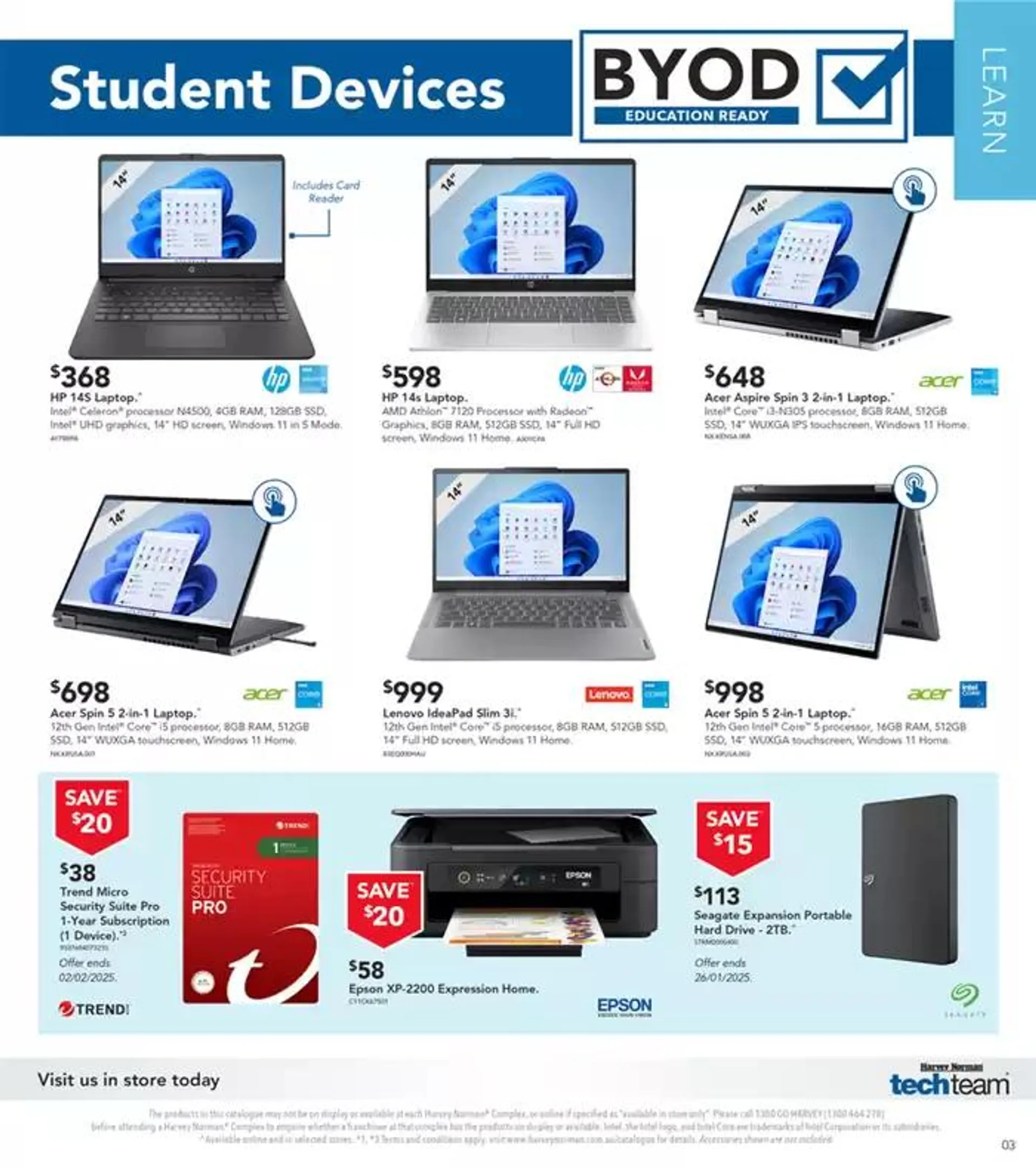 Computers Back to School - Catalogue valid from 23 January to 3 February 2025 - page 3