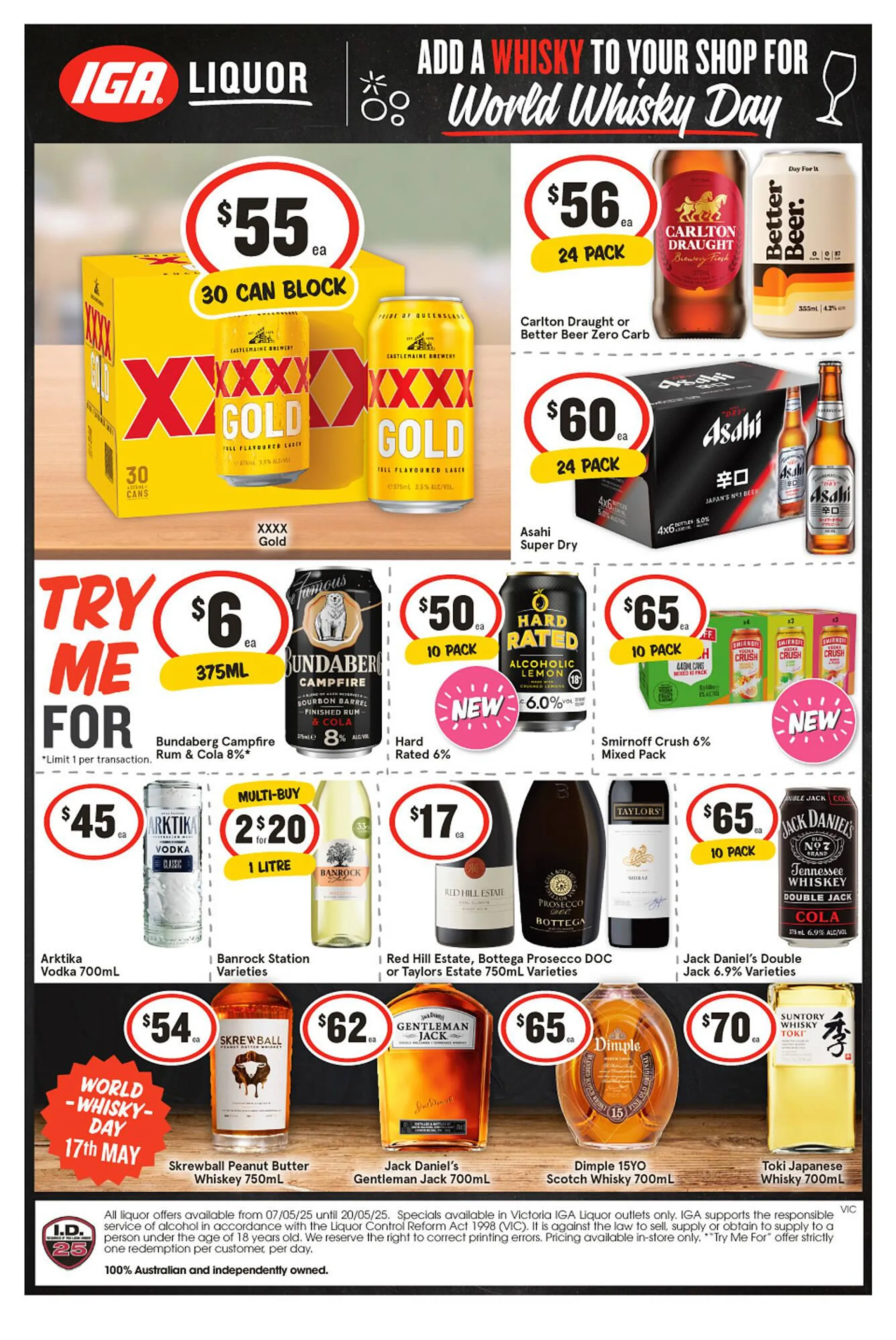 IGA Liquor catalogue - 1