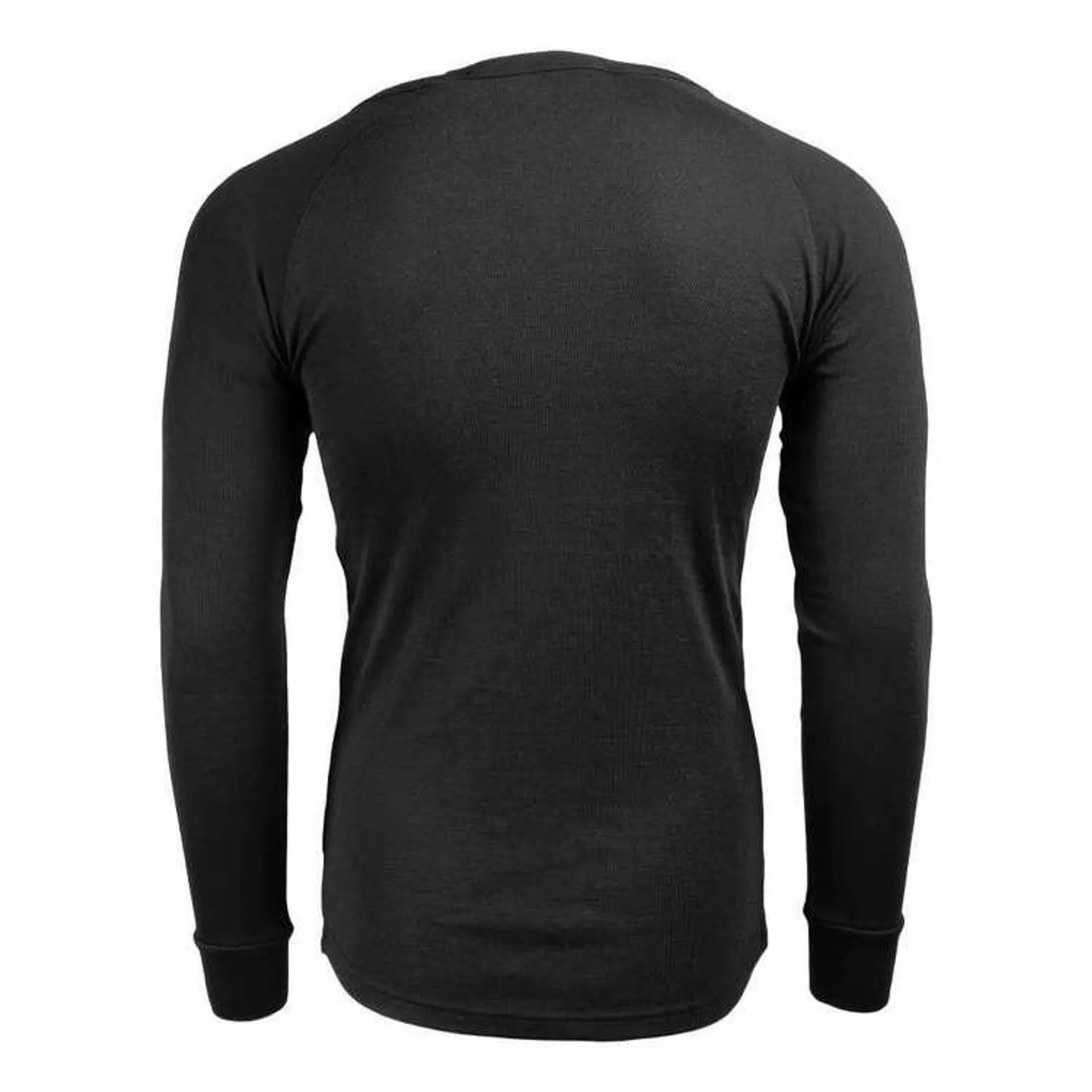 Mountain Designs Adults' Unisex Polypro Long Sleeve Top Black Large