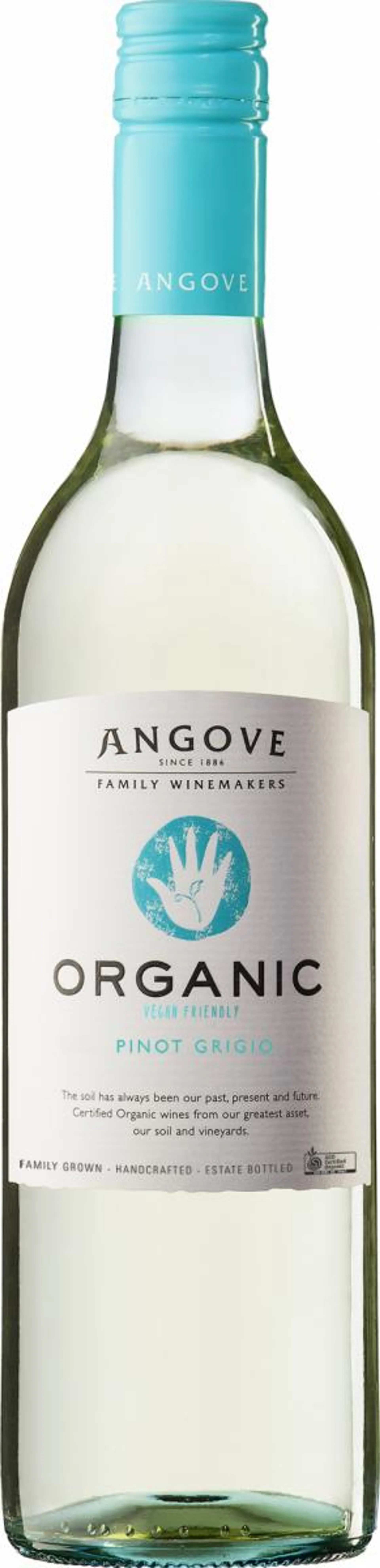 Angove Organic Pinot Grigio 750ML