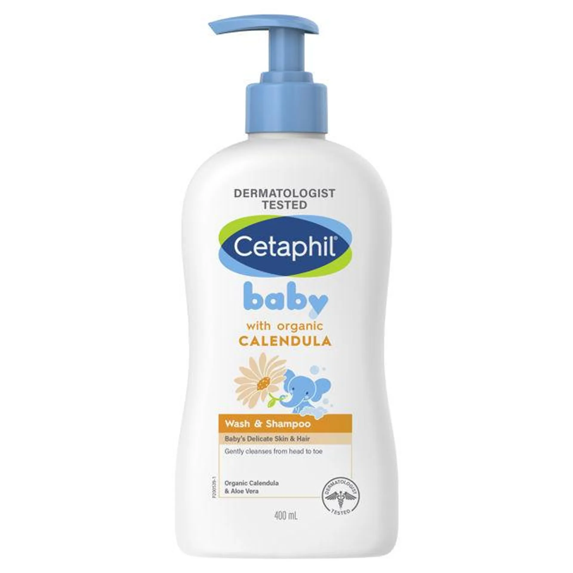 Cetaphil Baby Calendula Gentle Wash & Shampoo 400ml