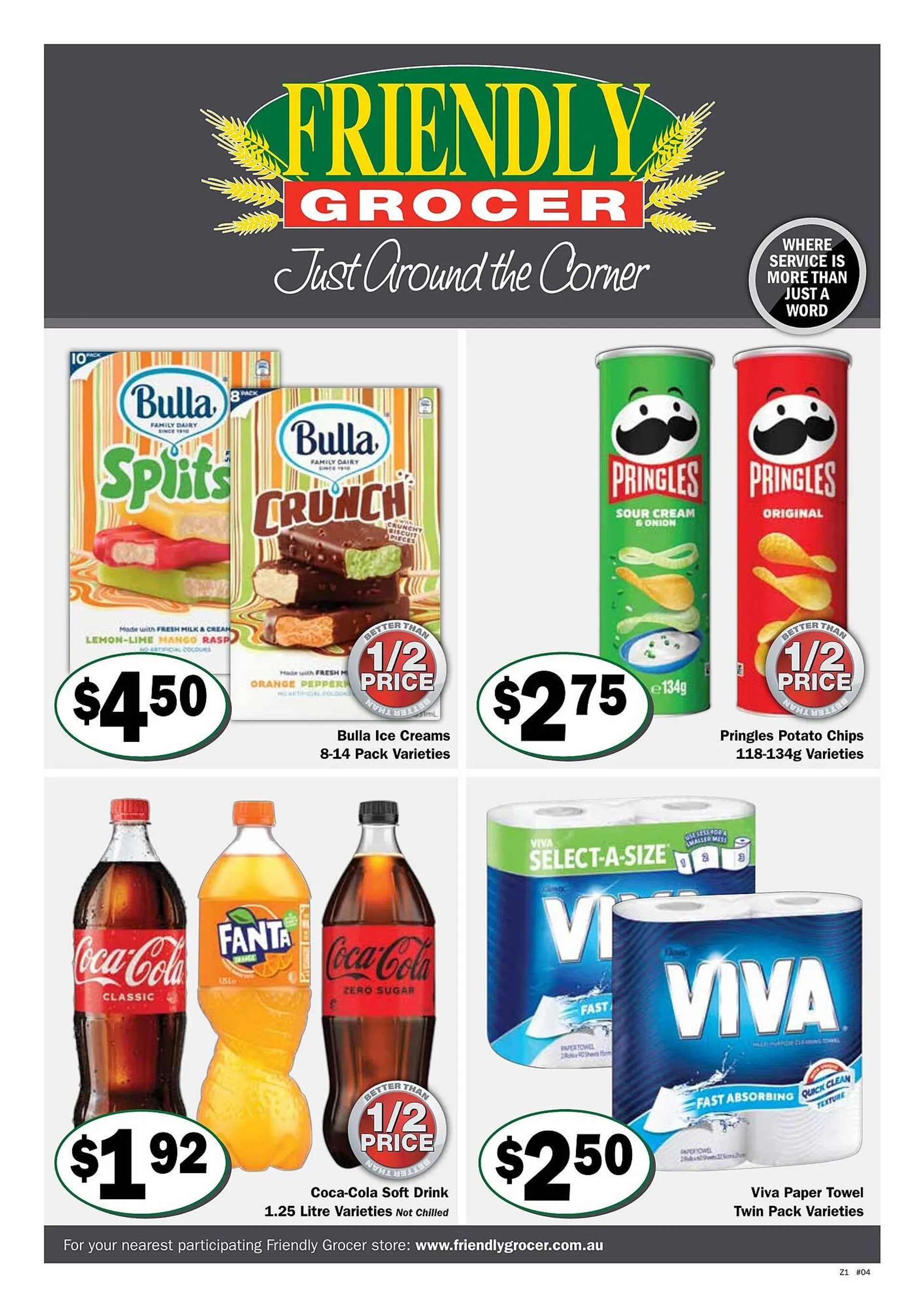Friendly Grocer catalogue - 1
