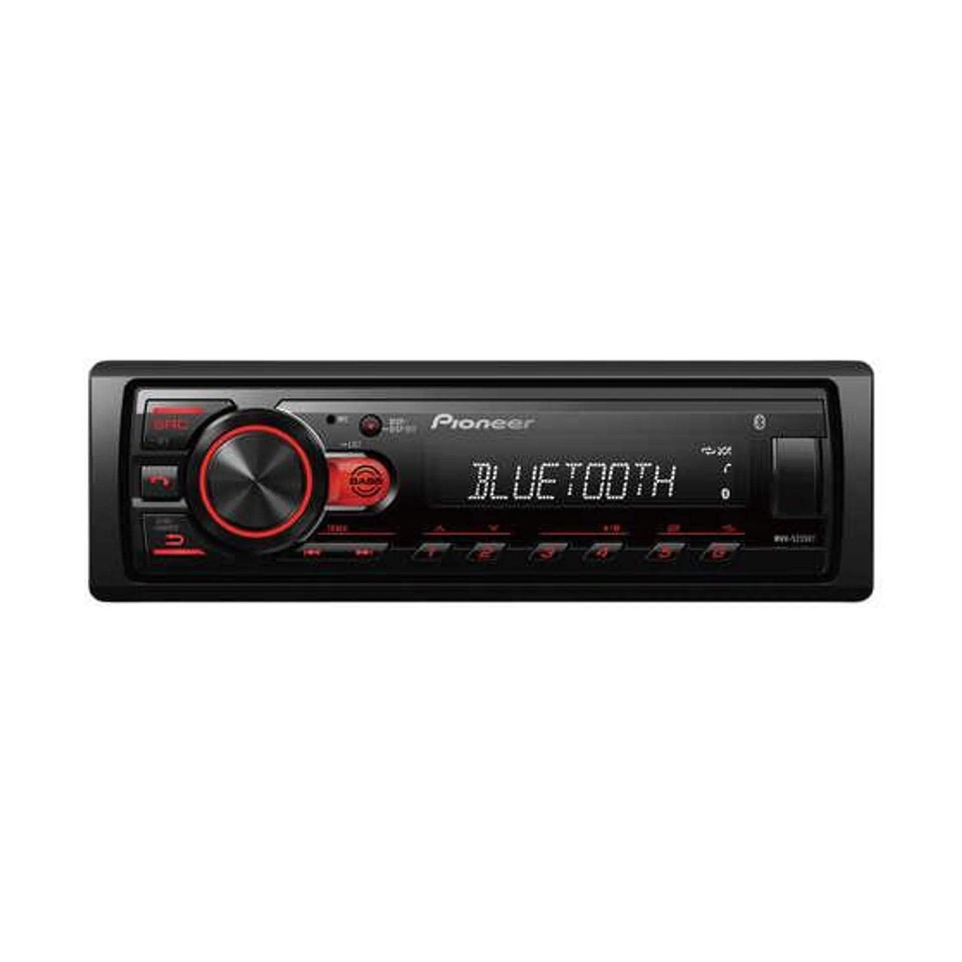 Pioneer MVH-S235BT Single DIN Head Unit With Bluetooth