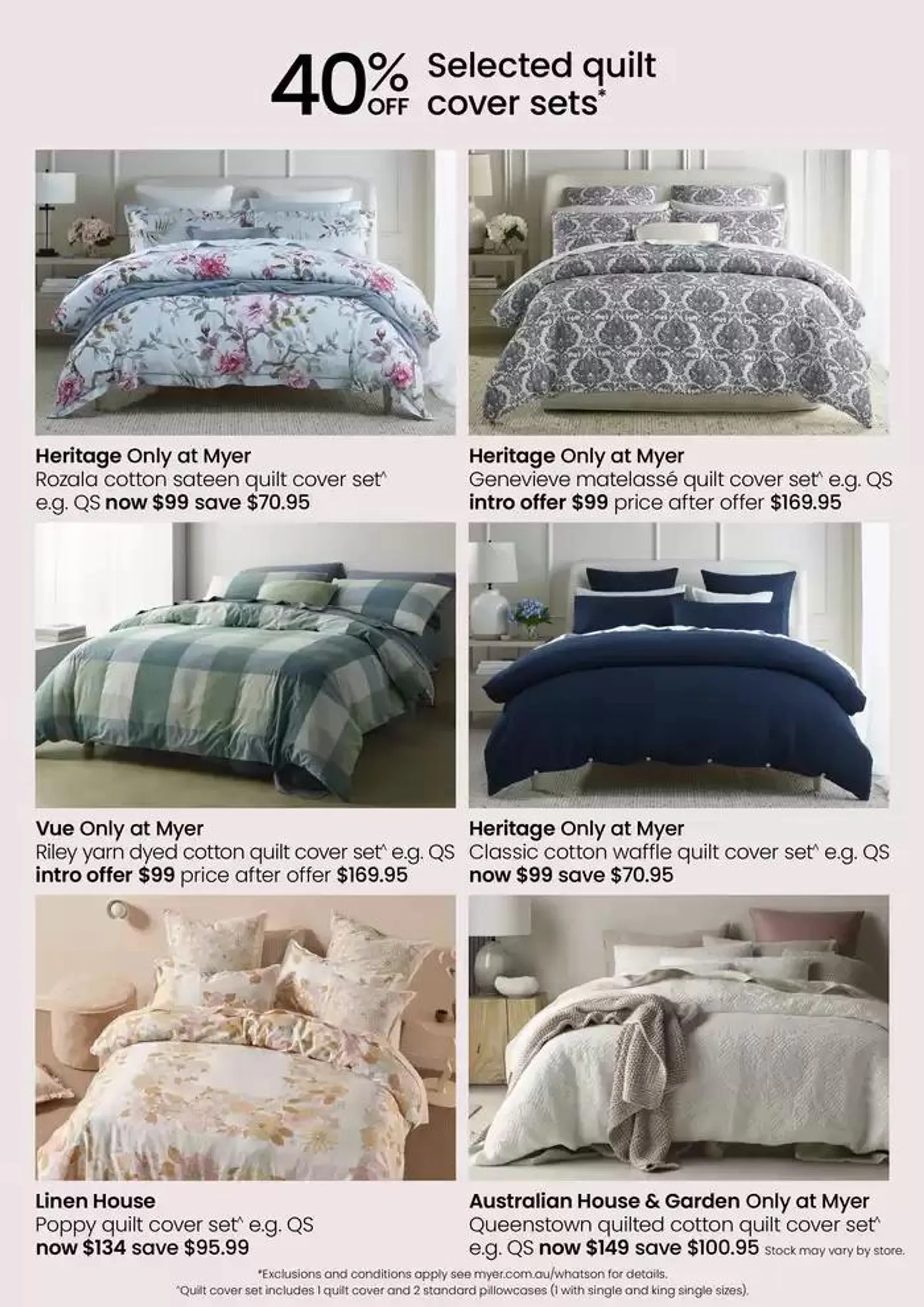 Myer Home Essentials Softgoods - Catalogue valid from 15 October to 3 November 2024 - page 7