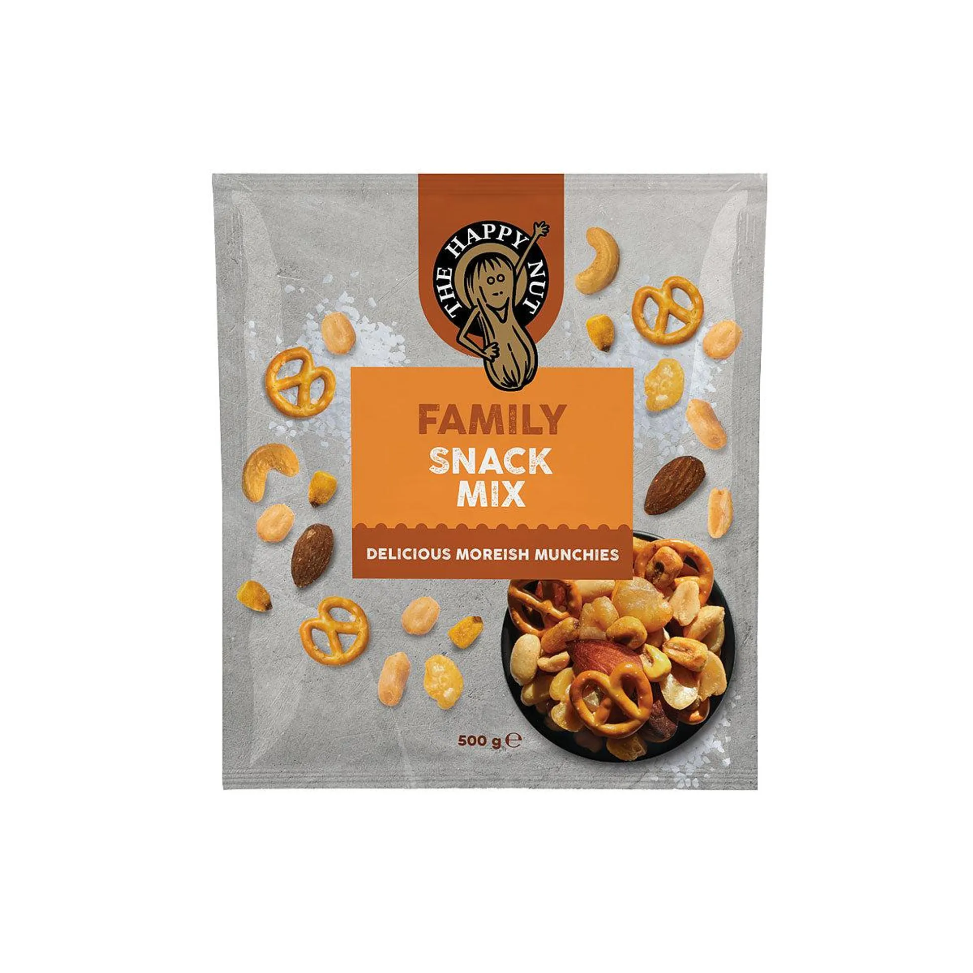 The Happy Nut Family Snack Mix 500g