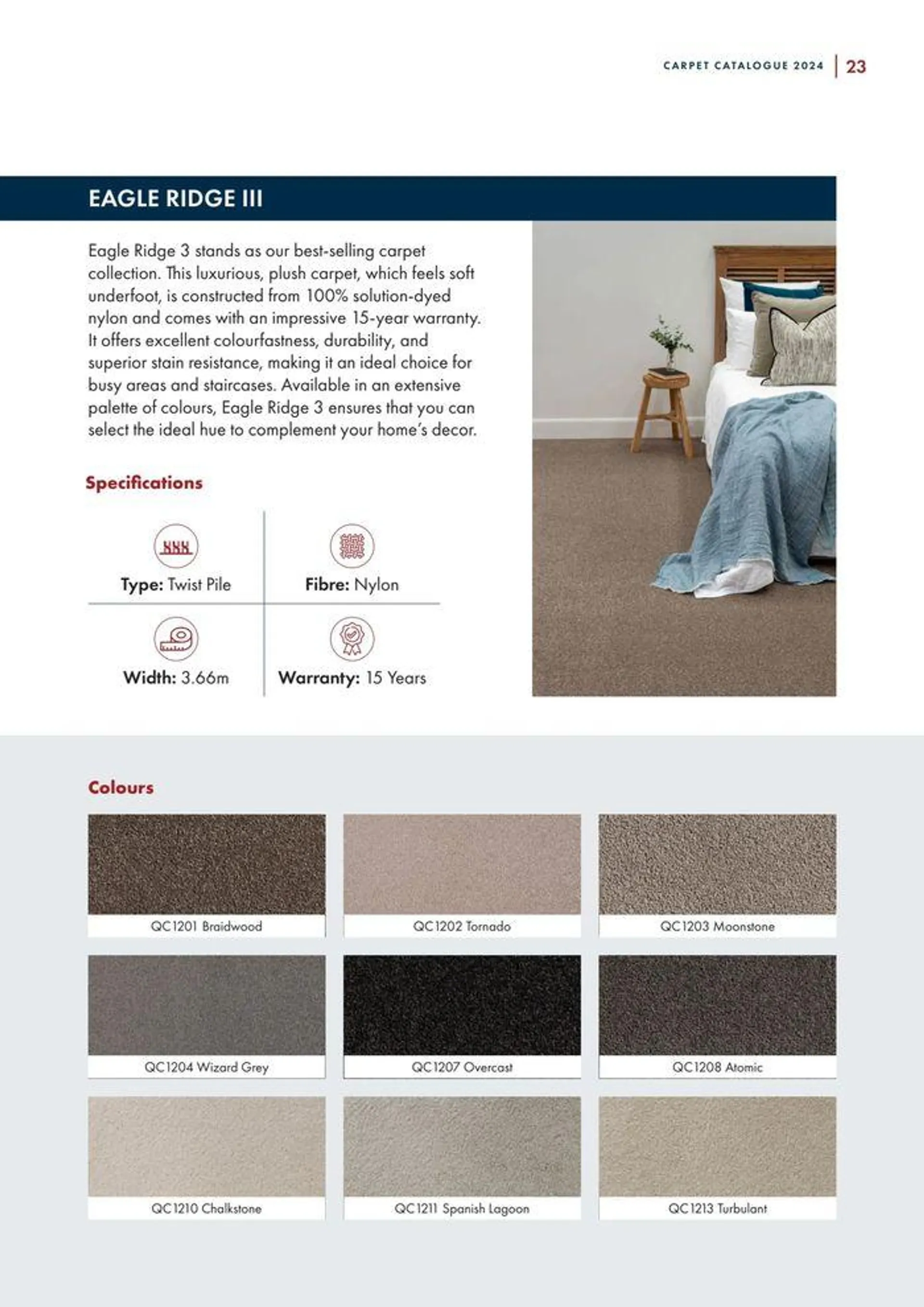 Carpet Catalogue - Catalogue valid from 24 September to 31 December 2024 - page 23