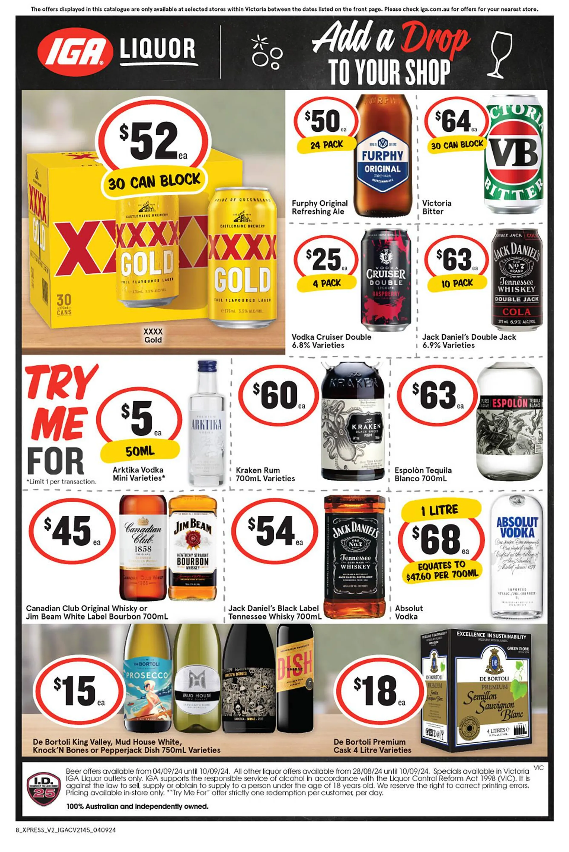 IGA Xpress catalogue - Catalogue valid from 4 September to 10 September 2024 - page 2