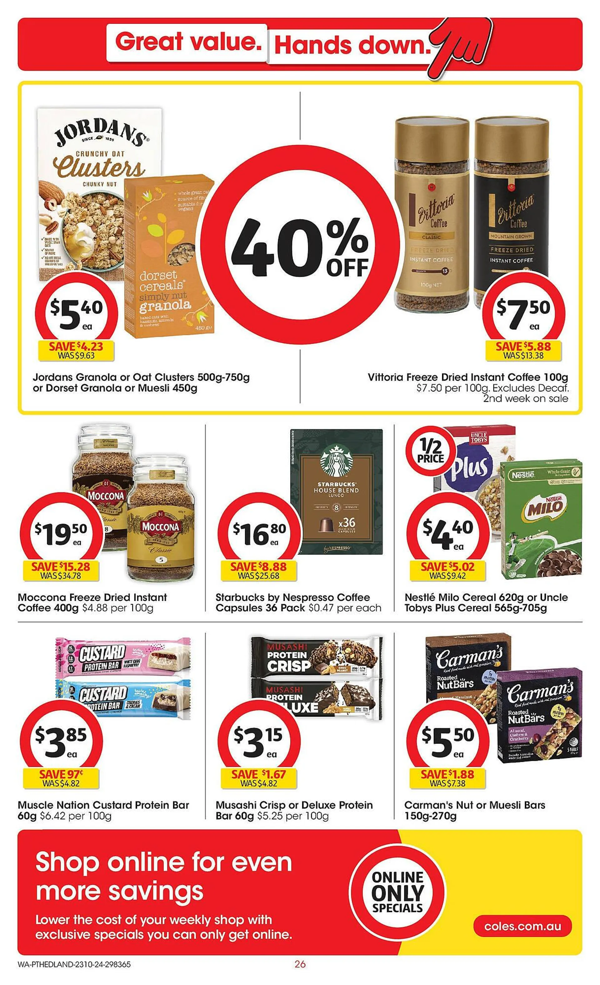 Coles catalogue - Catalogue valid from 23 October to 29 October 2024 - page 26