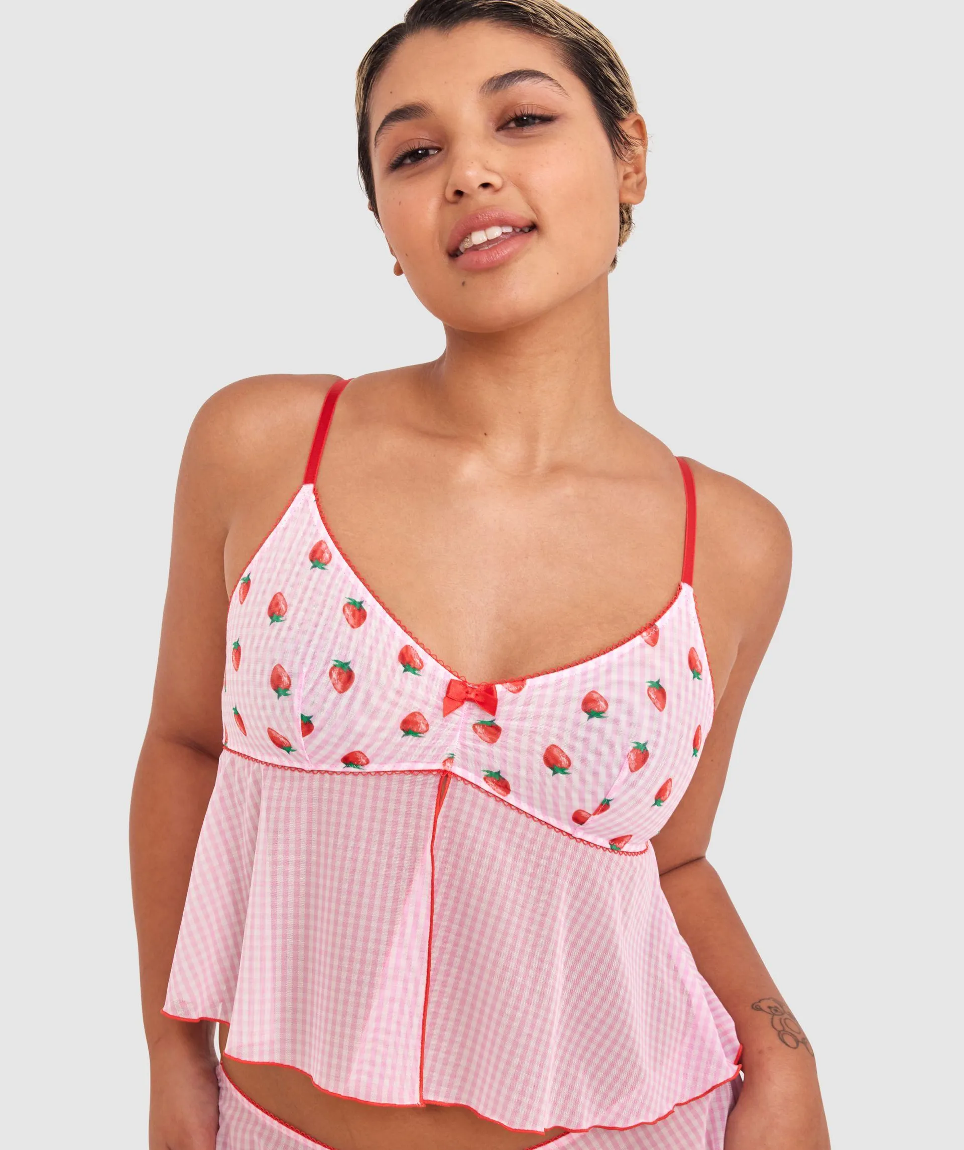 Berry Cute Cami - Print Check