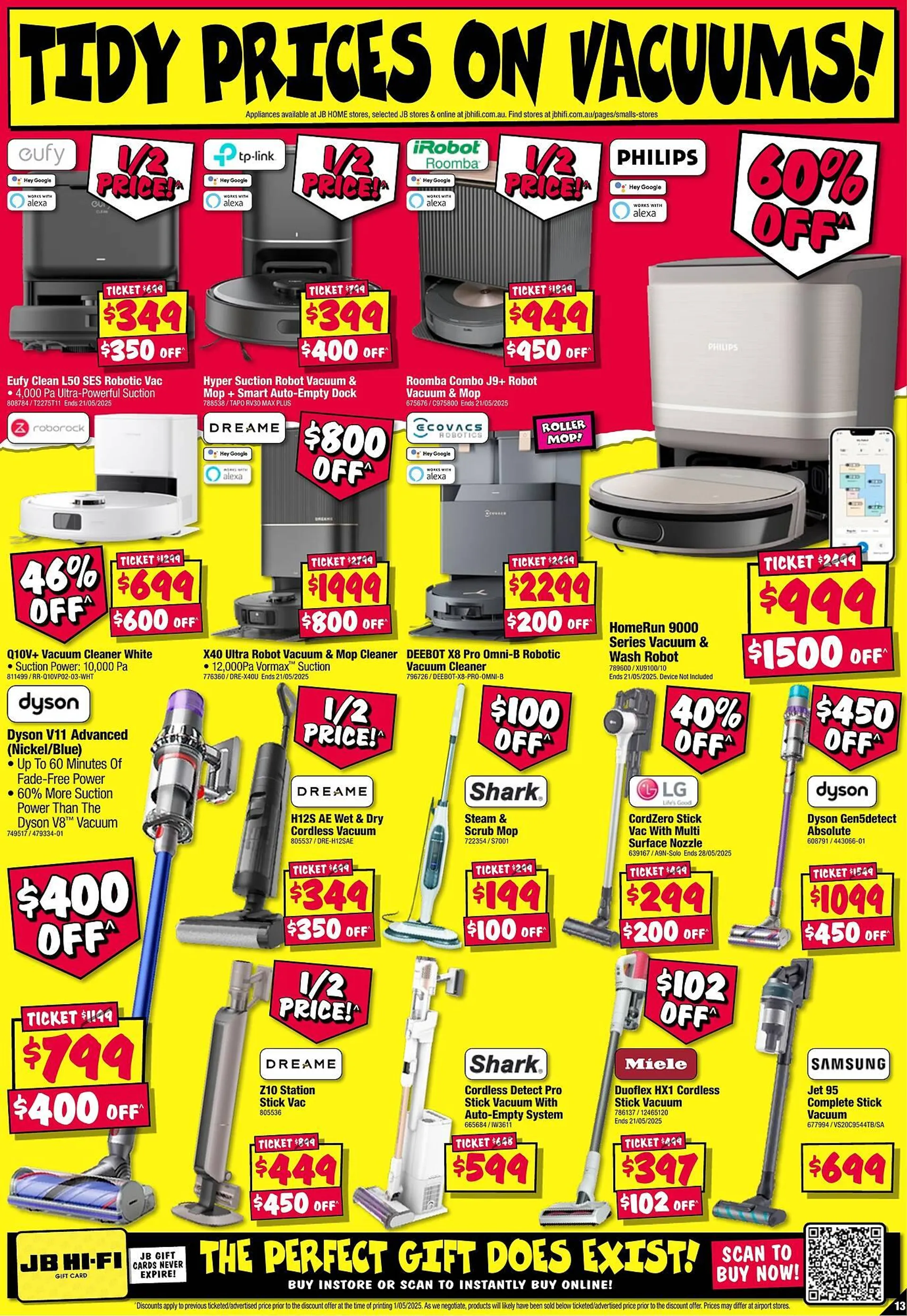 JB Hi-Fi catalogue - Catalogue valid from 1 May to 31 May 2025 - page 13