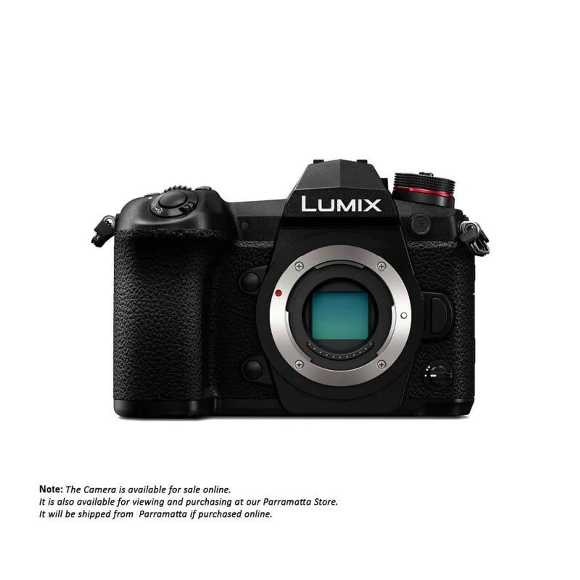 Used Panasonic Lumix G9 Mirrorless Camera Body. S/N WE8GC0002106