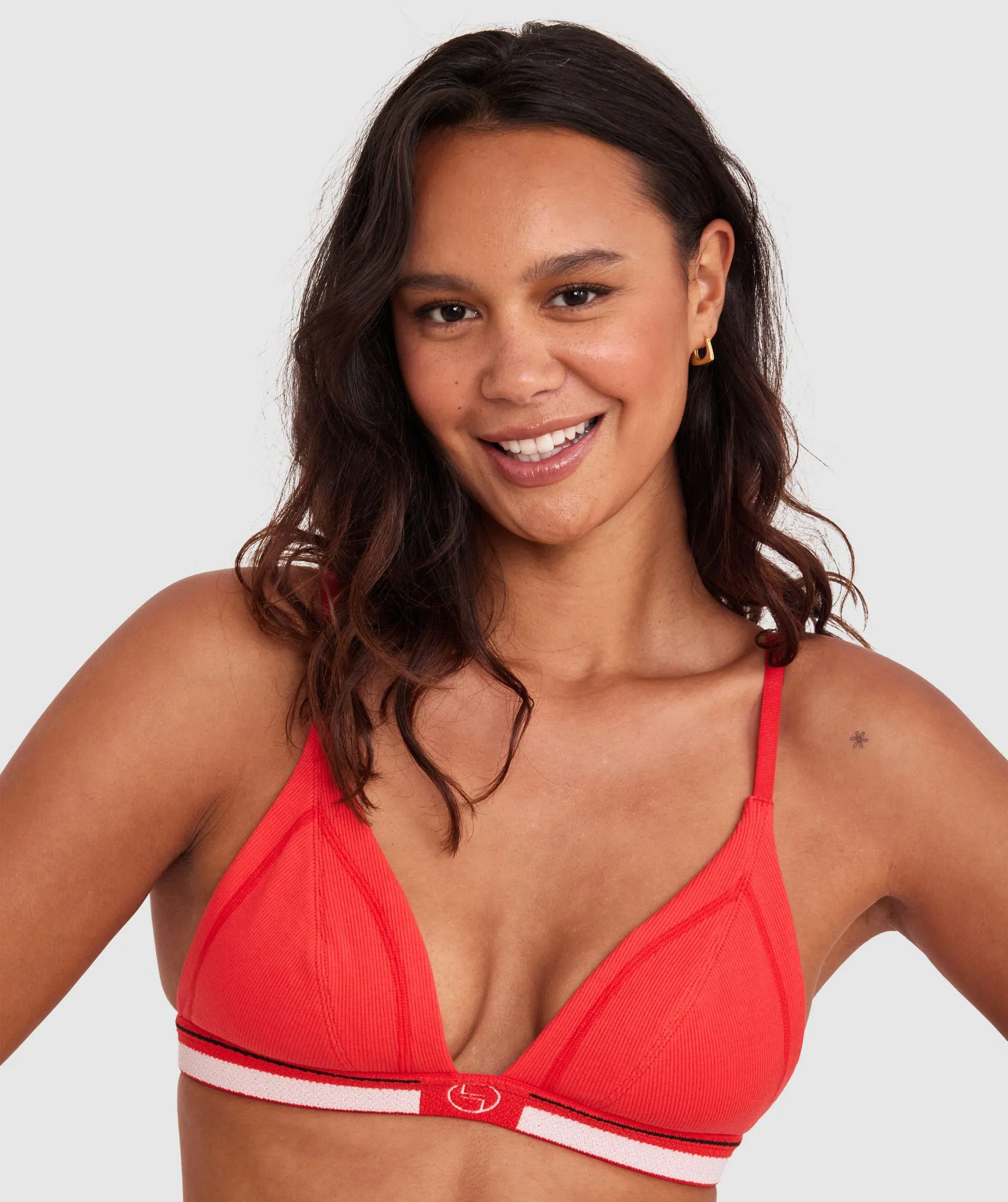 Match Point Bralette - Red