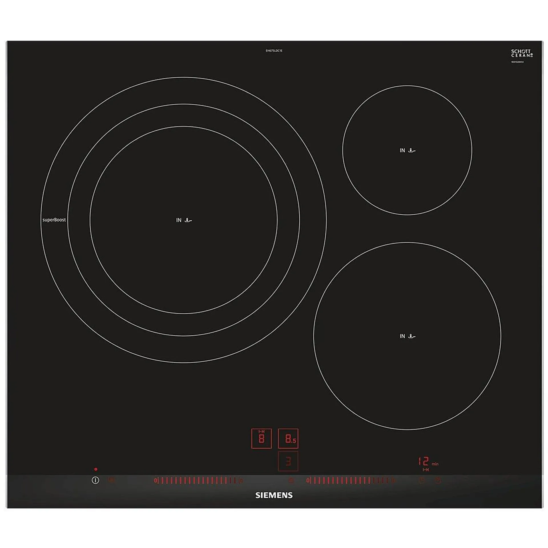 Siemens 60cm iQ300 Induction Cooktop EH675LDC1E